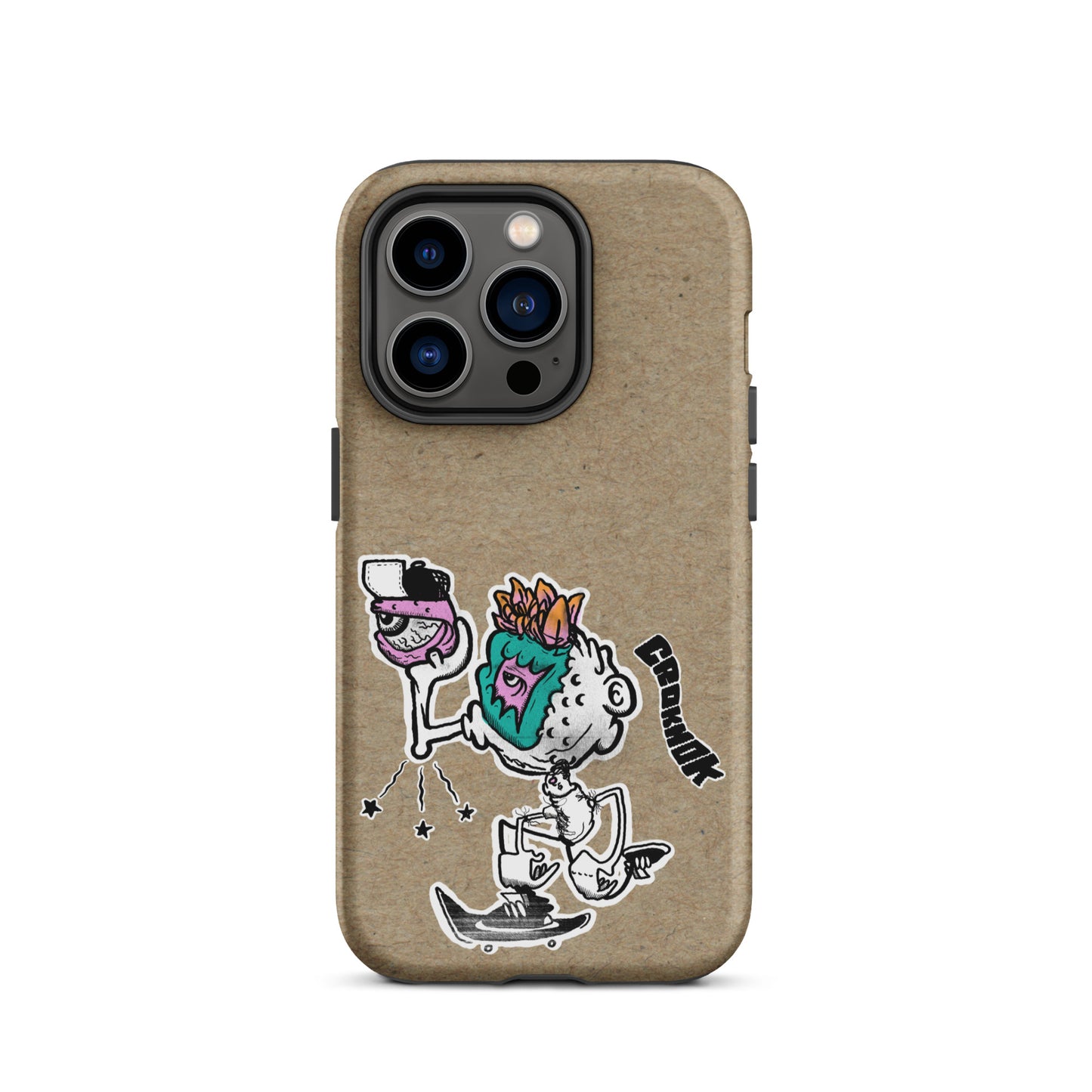 iPhone case - Skateboarding AS0025 Beigh