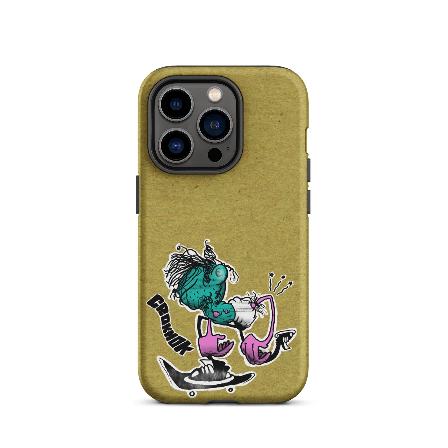 iPhone case - Skateboarding AS0028 Yellow