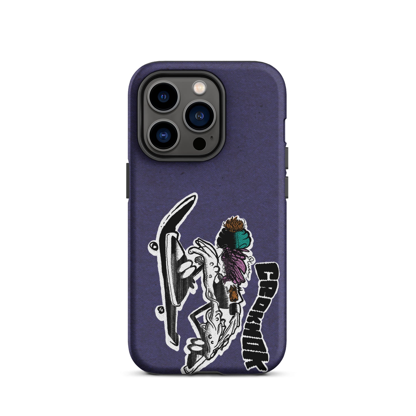 iPhone case - Skateboarding AS0035 Blue