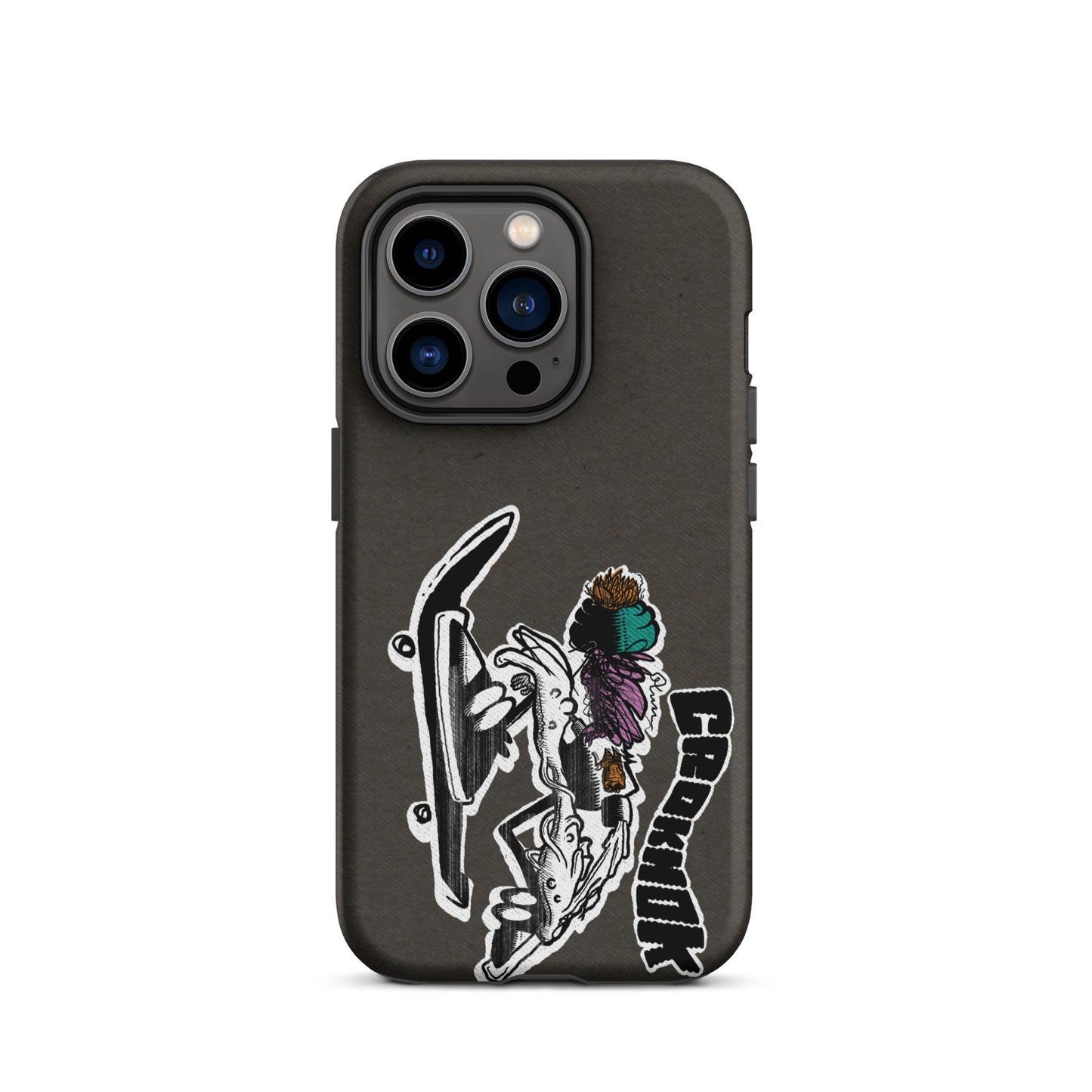 iPhone case - Skateboarding AS0035 Grey