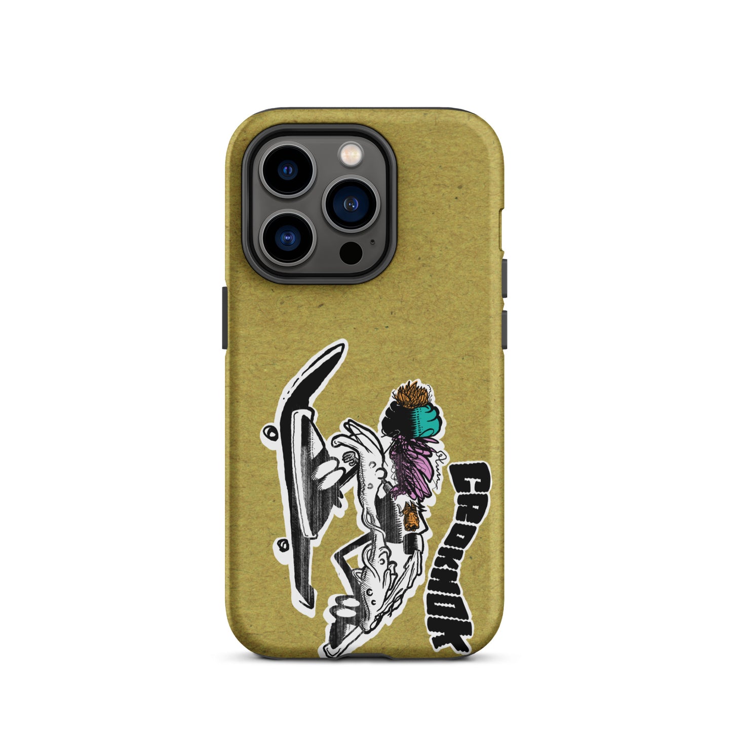 iPhone case - Skateboarding AS0035 Yellow