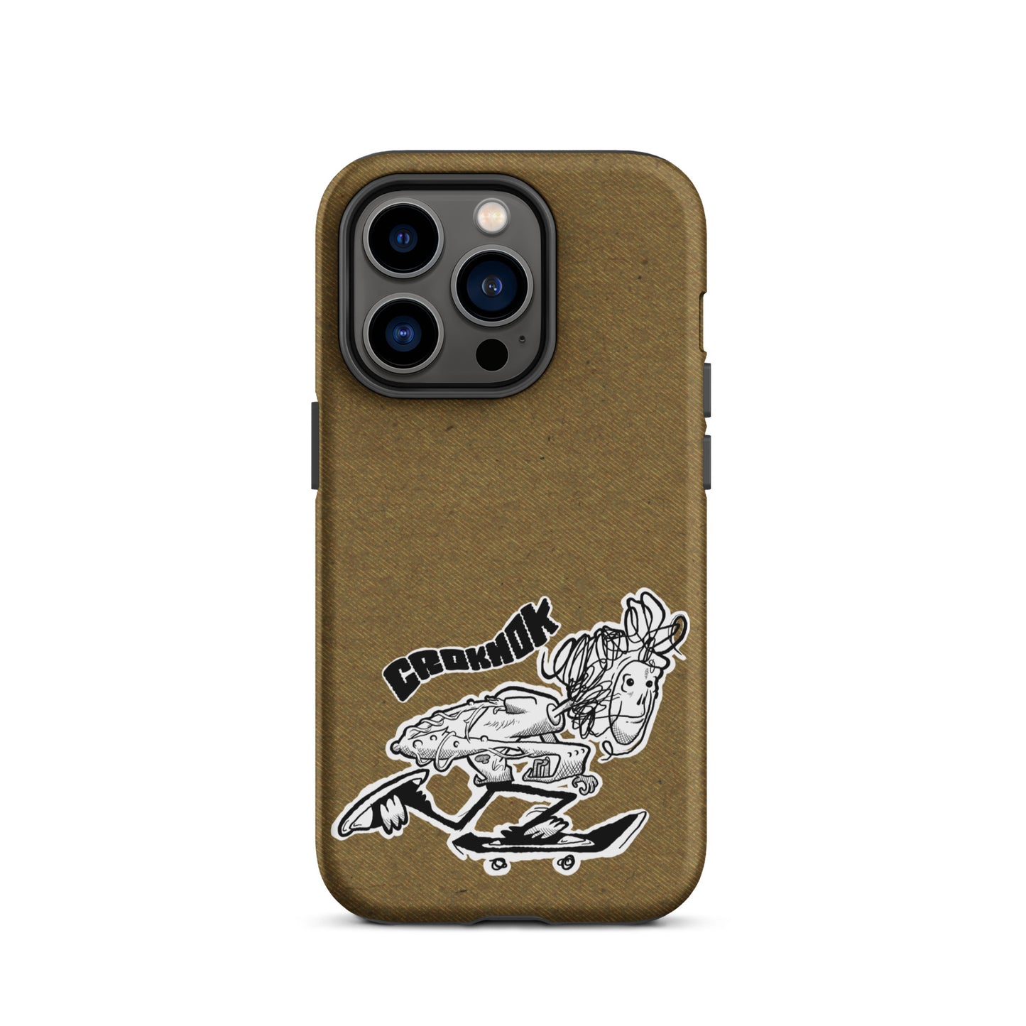 iPhone case - Skateboarding AS0039 Brown