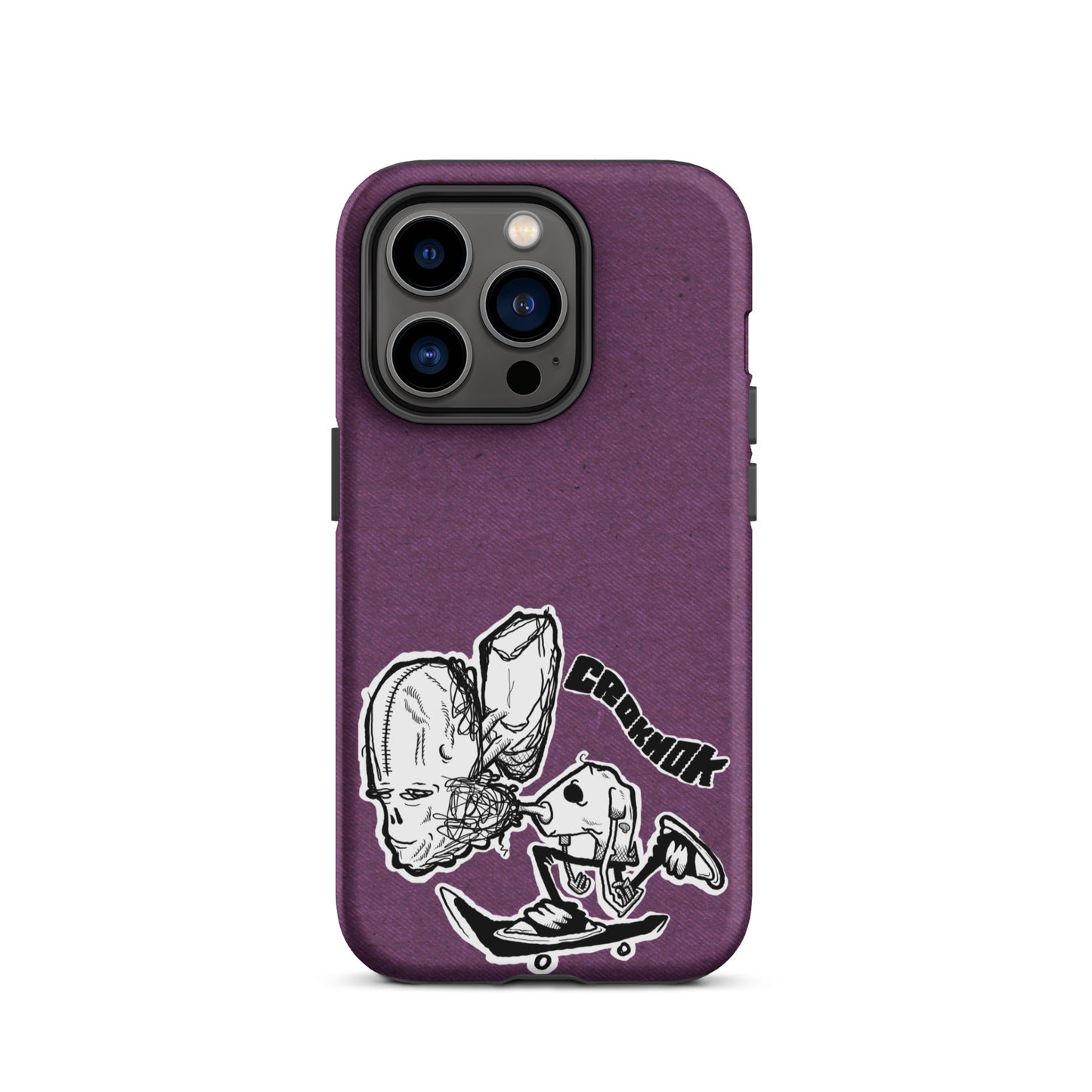 iPhone case - Skateboarding AS0037 Purple