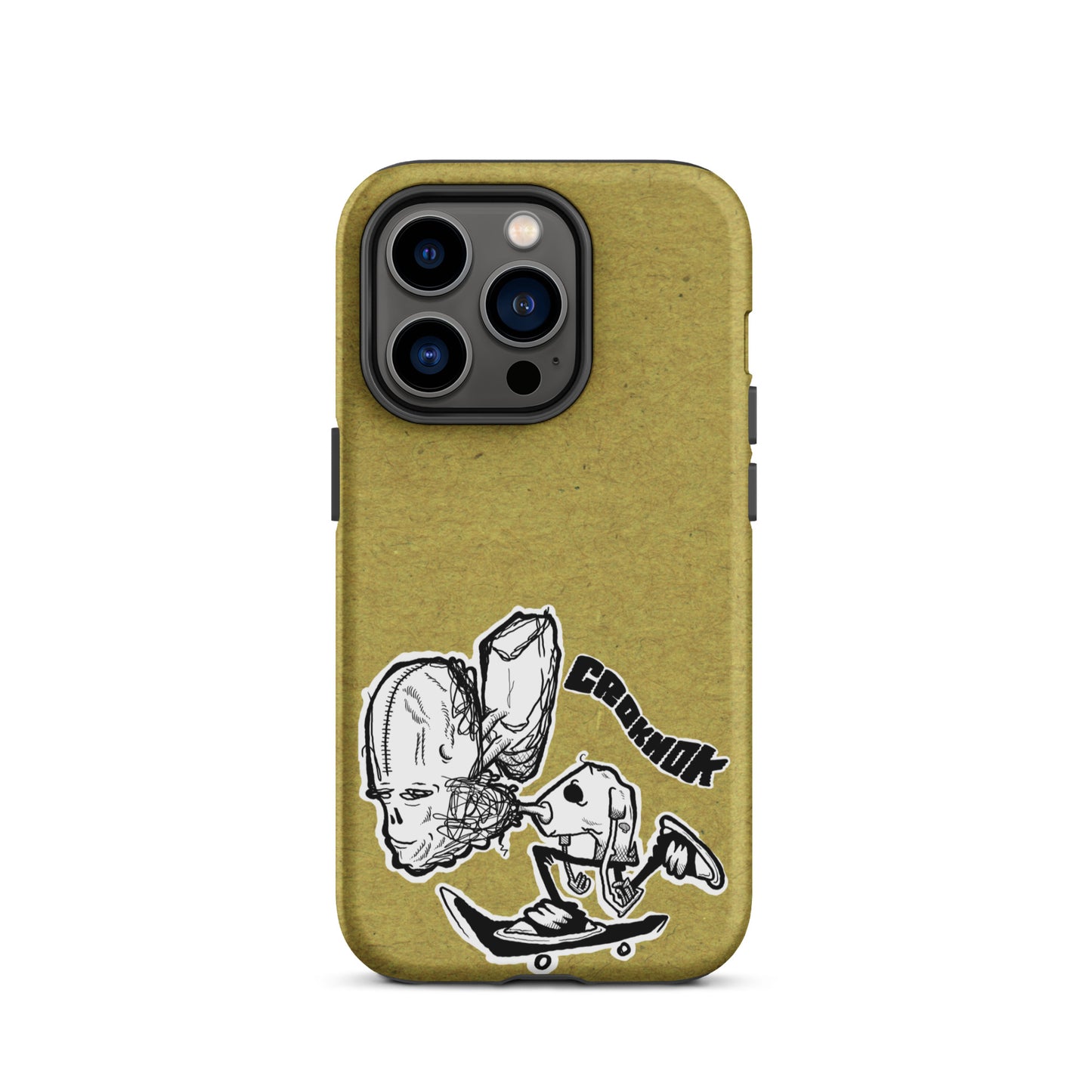 iPhone case - Skateboarding AS0037 Yellow