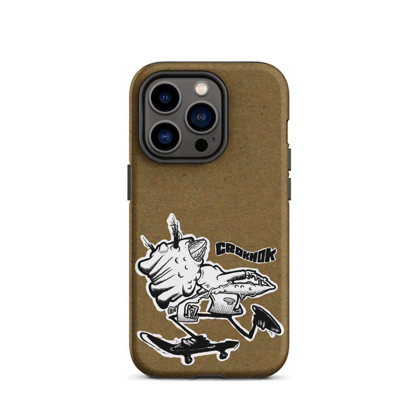 iPhone case - Skateboarding AS0036 Brown