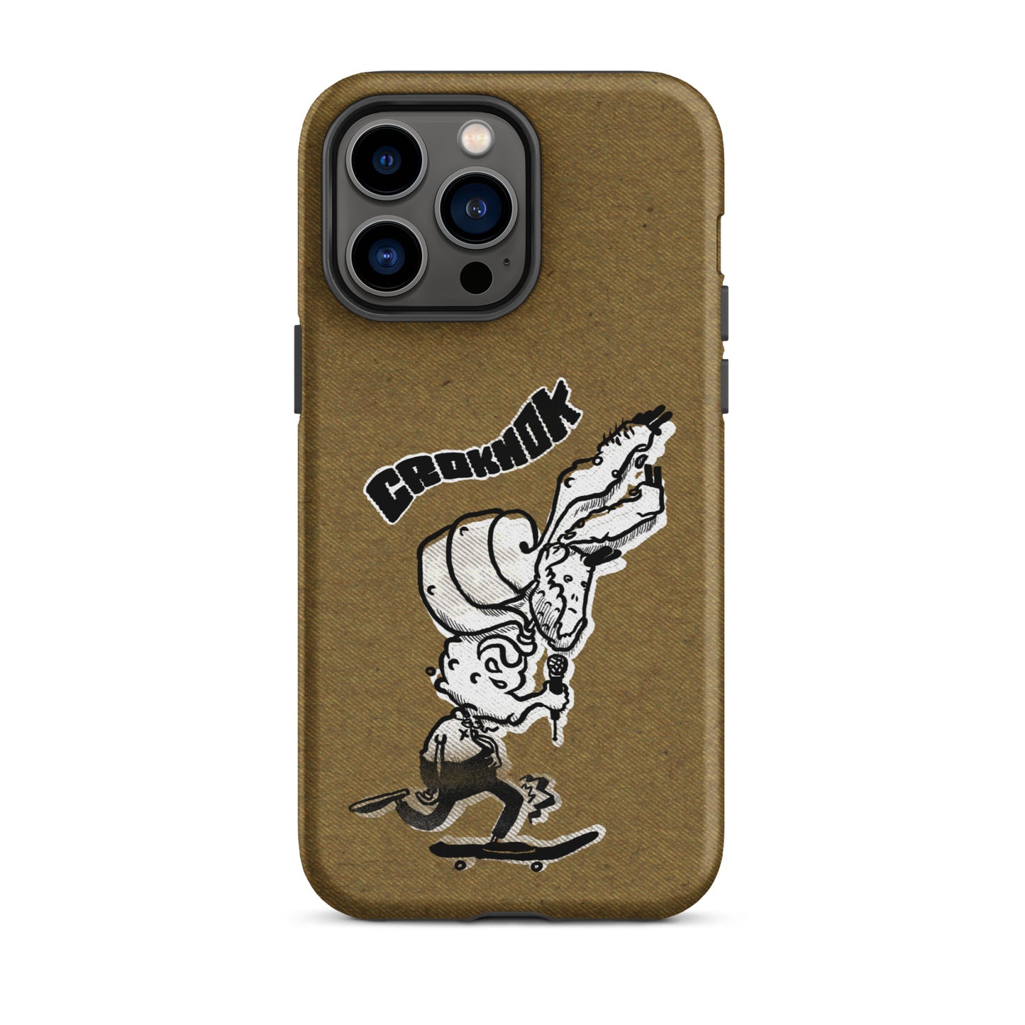 iPhone case - Skateboarding AS0012 Brown