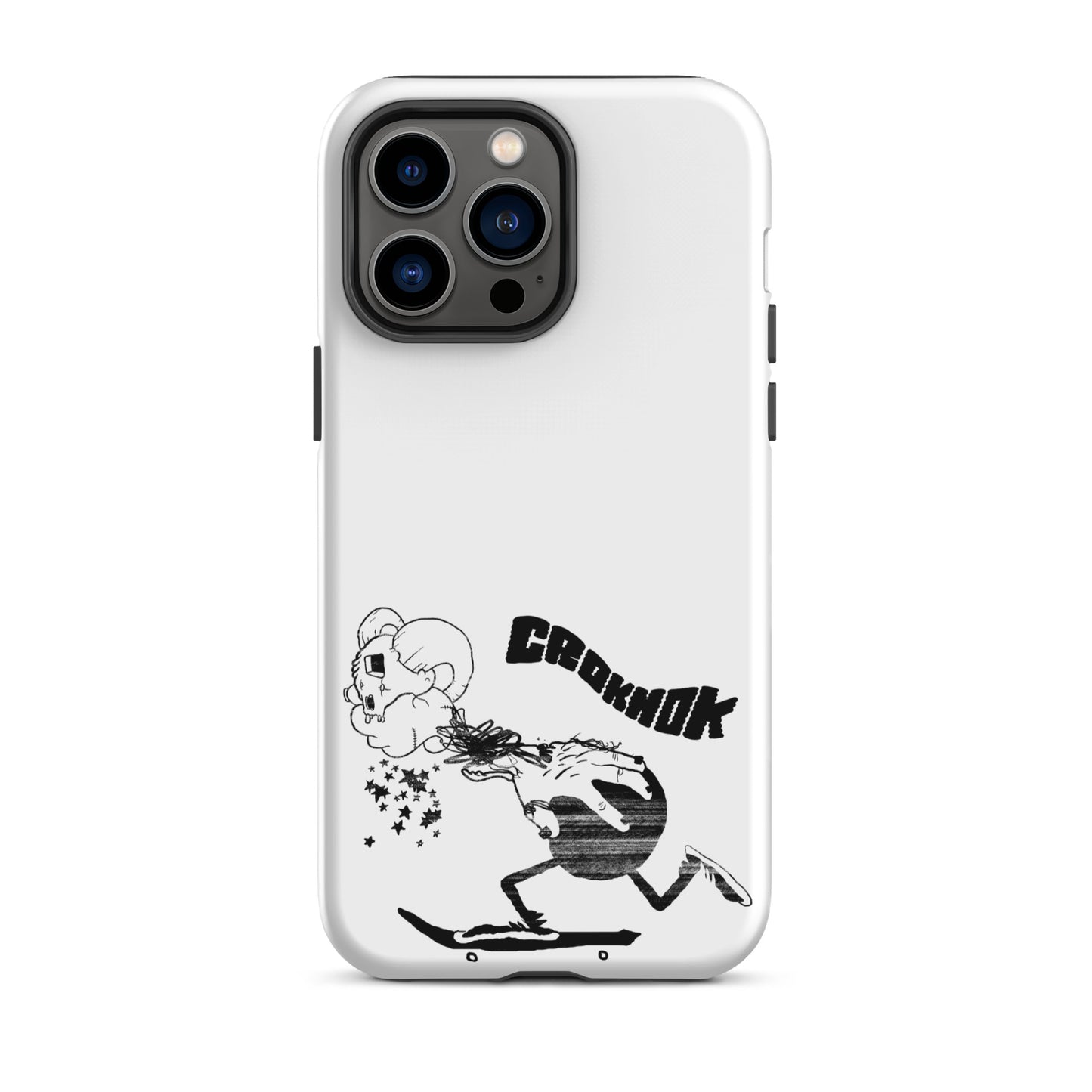 iPhone case - Skateboarding AS0015 White