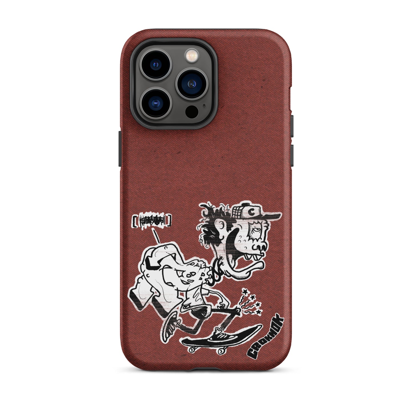 iPhone case - Skateboarding AS0017 Red