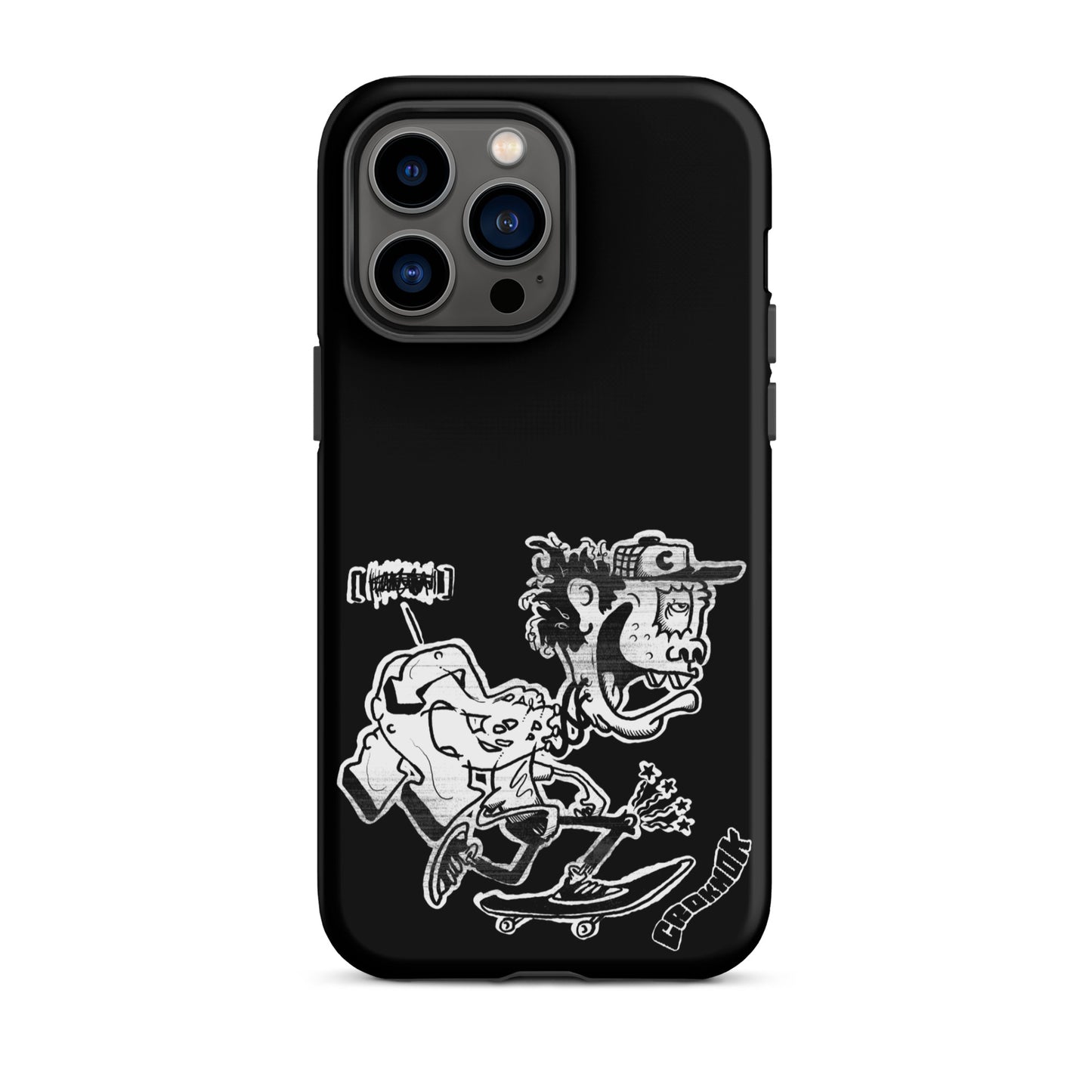 iPhone case - Skateboarding AS0017 Black