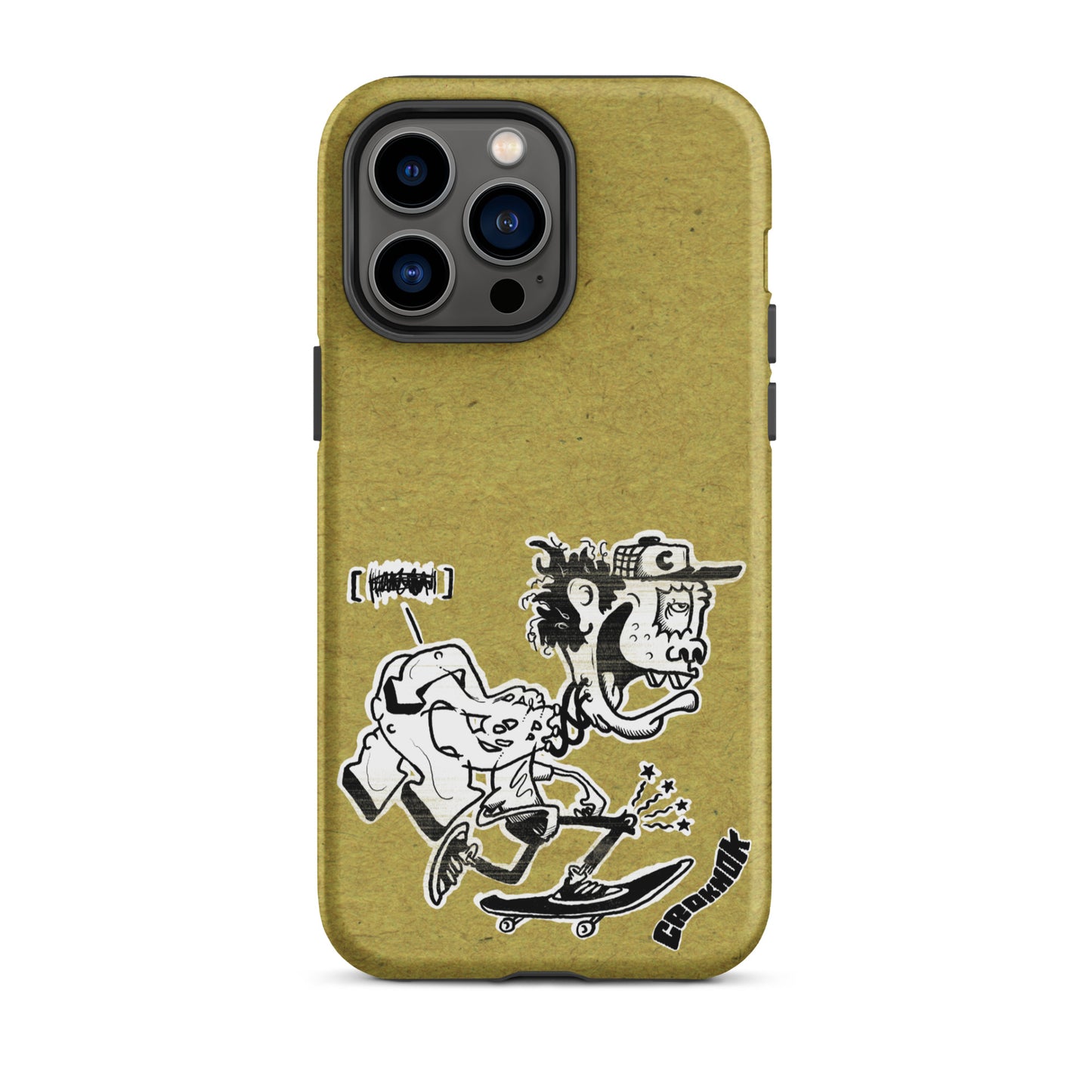 iPhone case - Skateboarding AS0017 Yellow