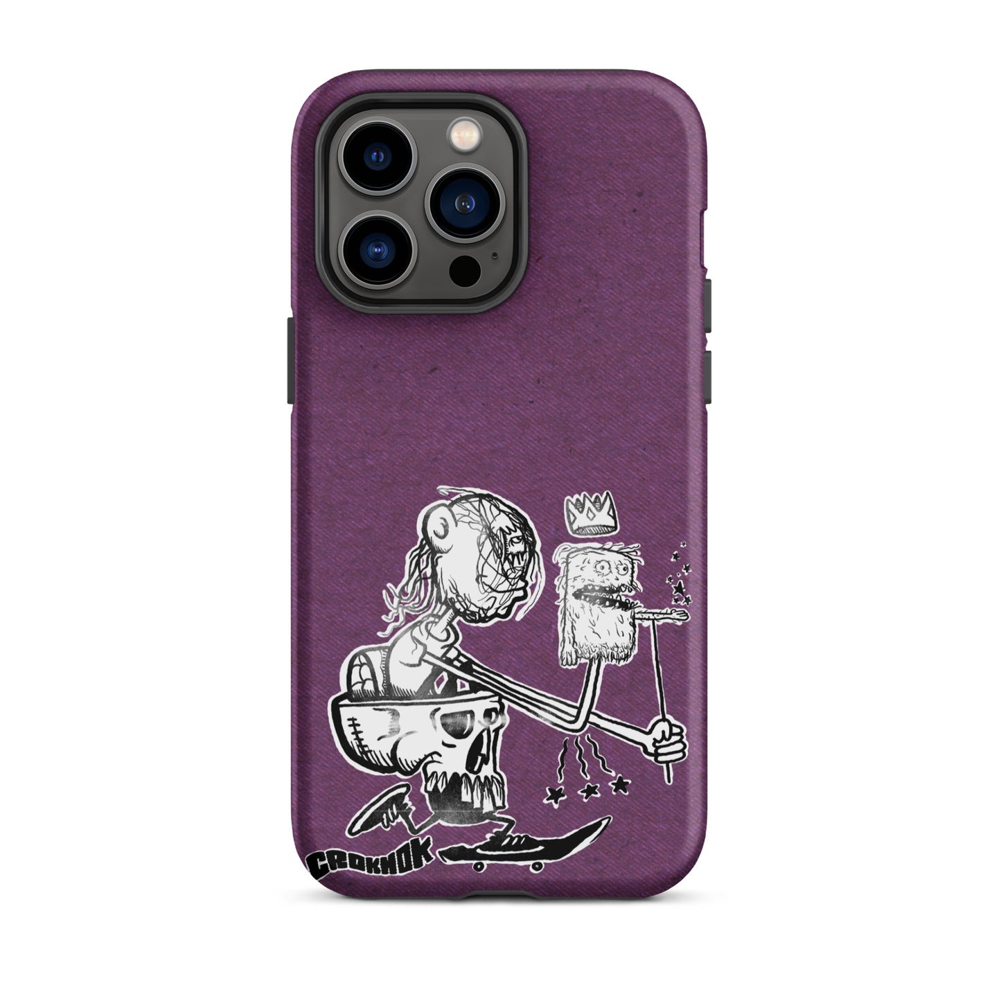 iPhone case - Skateboarding AS0019 Purple