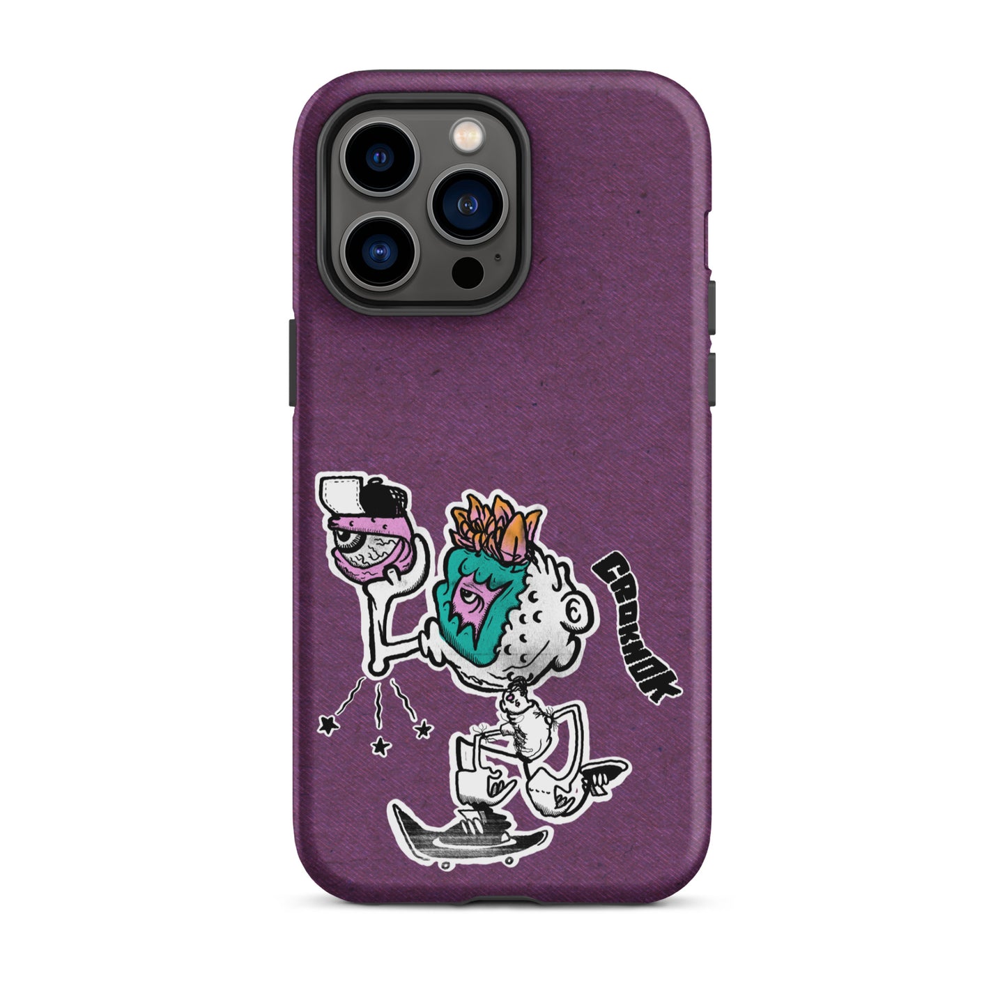 iPhone case - Skateboarding AS0025 Purple