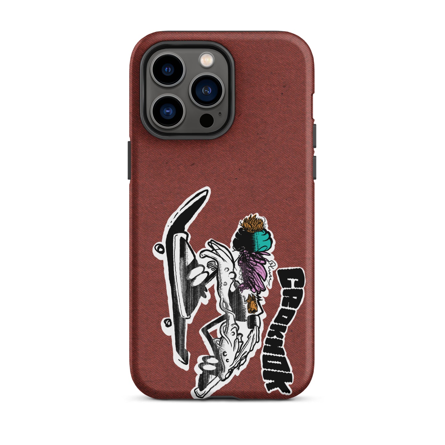 iPhone case - Skateboarding AS0035 Red