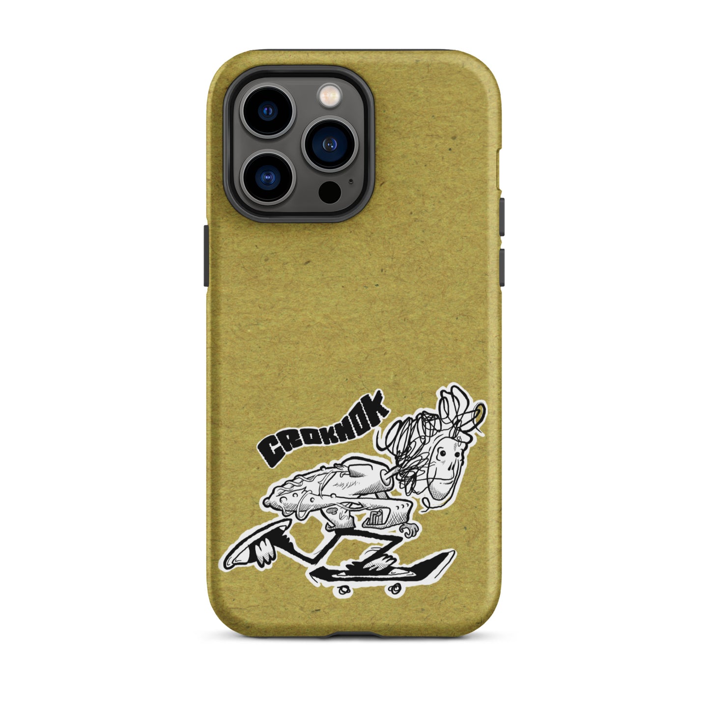 iPhone case - Skateboarding AS0039 Yellow