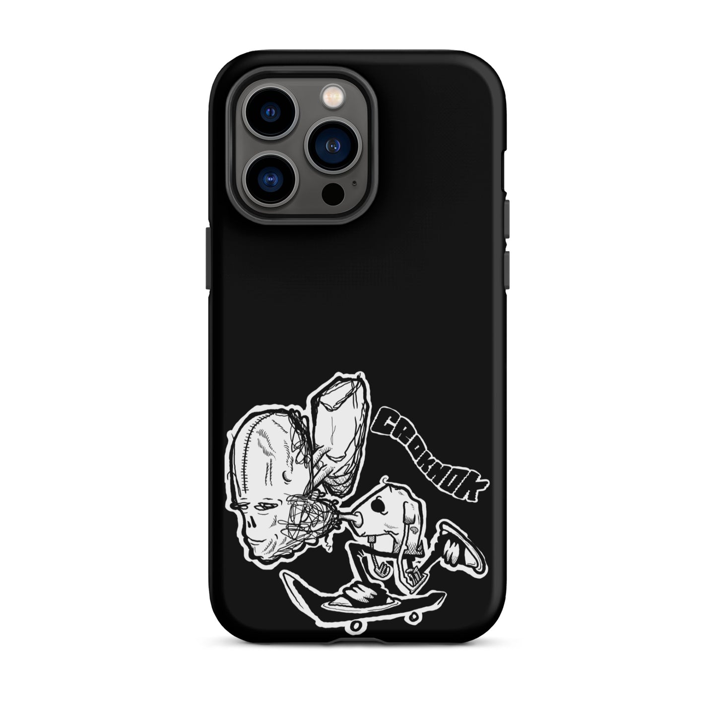 iPhone case - Skateboarding AS0037 Black