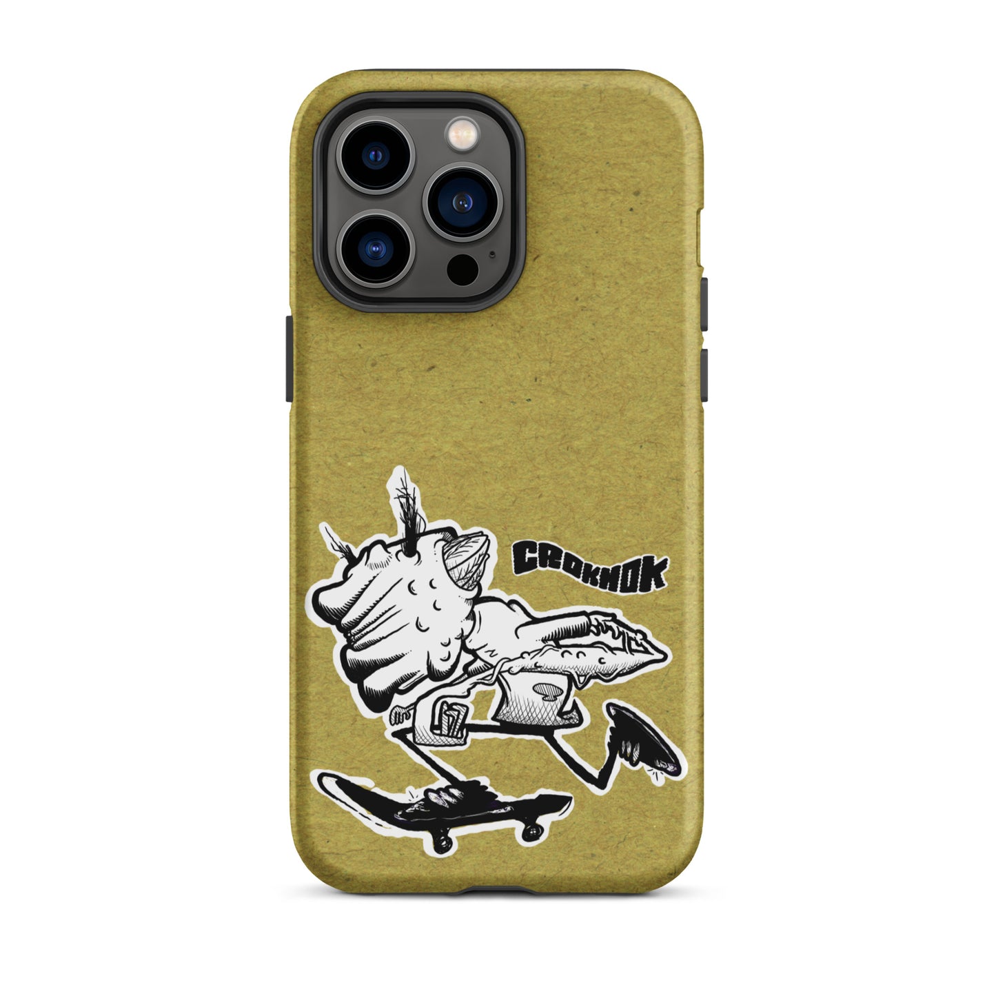 iPhone case - Skateboarding AS0036 Yellow