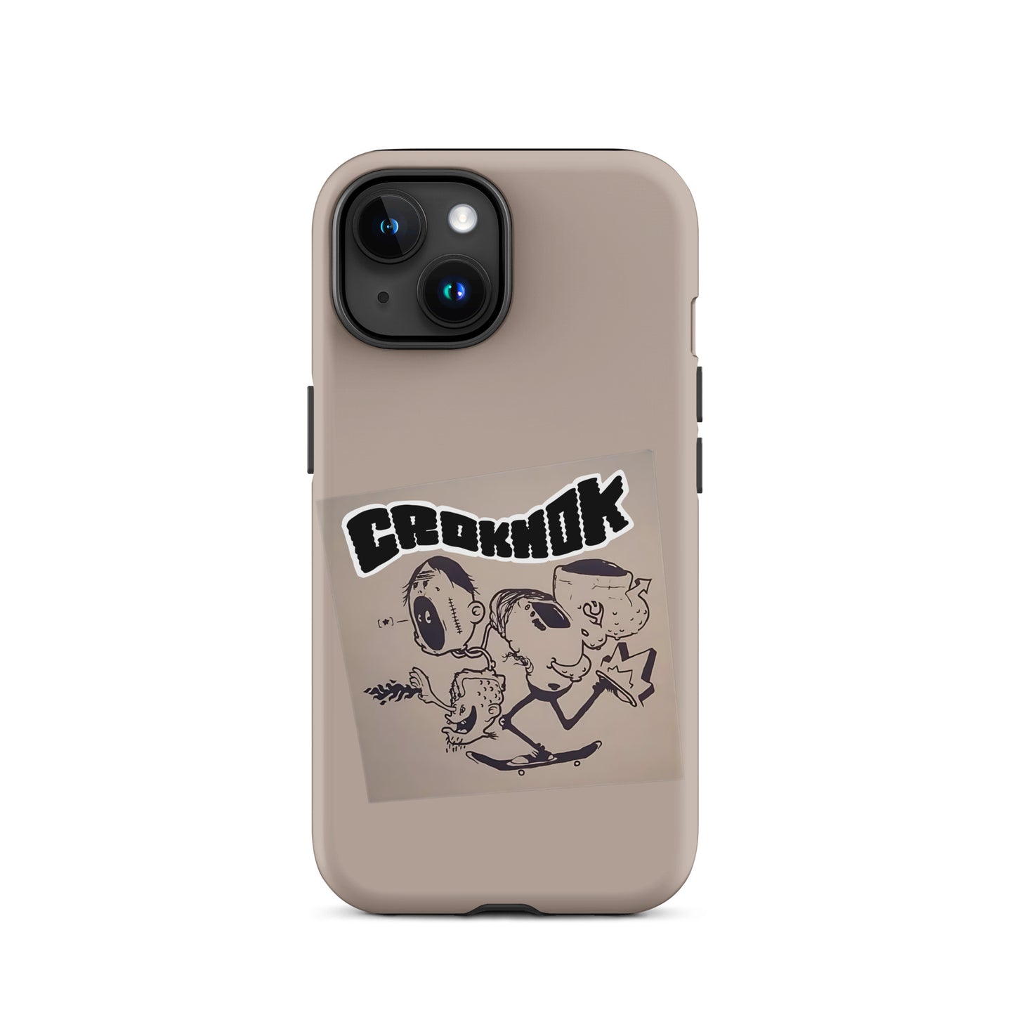 iphone case - croknok skateboarding