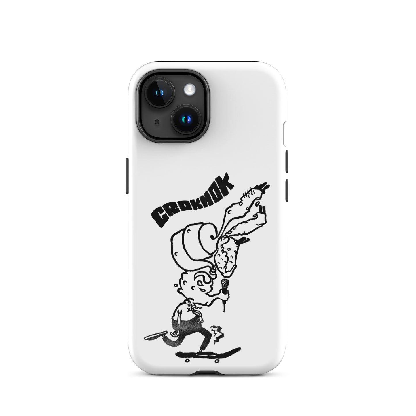 iPhone case - Skateboarding AS0012 White