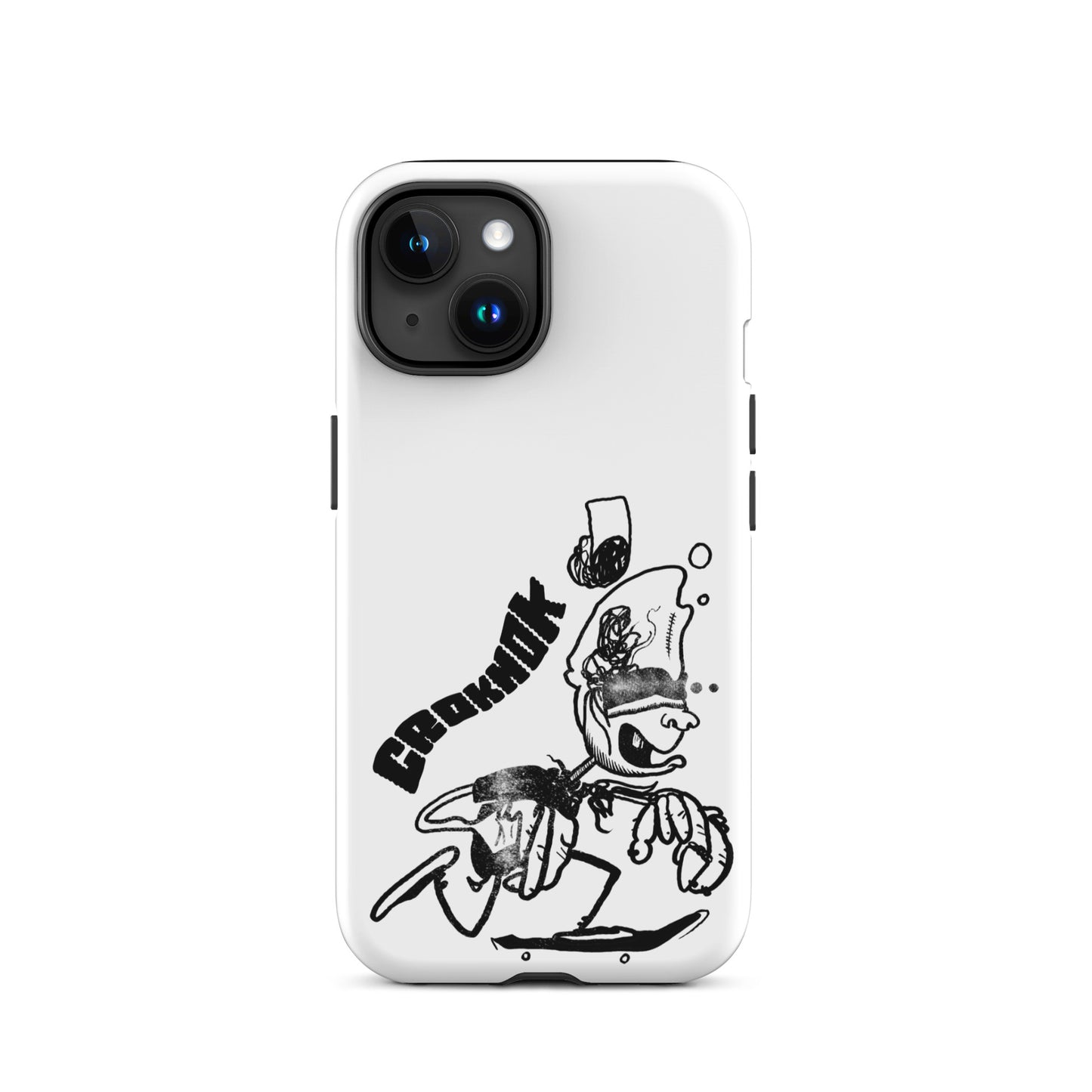 iPhone case - Skateboarding AS0016 White