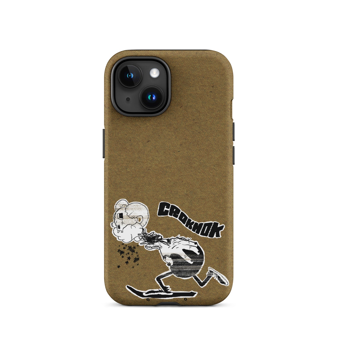 iPhone case - Skateboarding AS0015 Brown