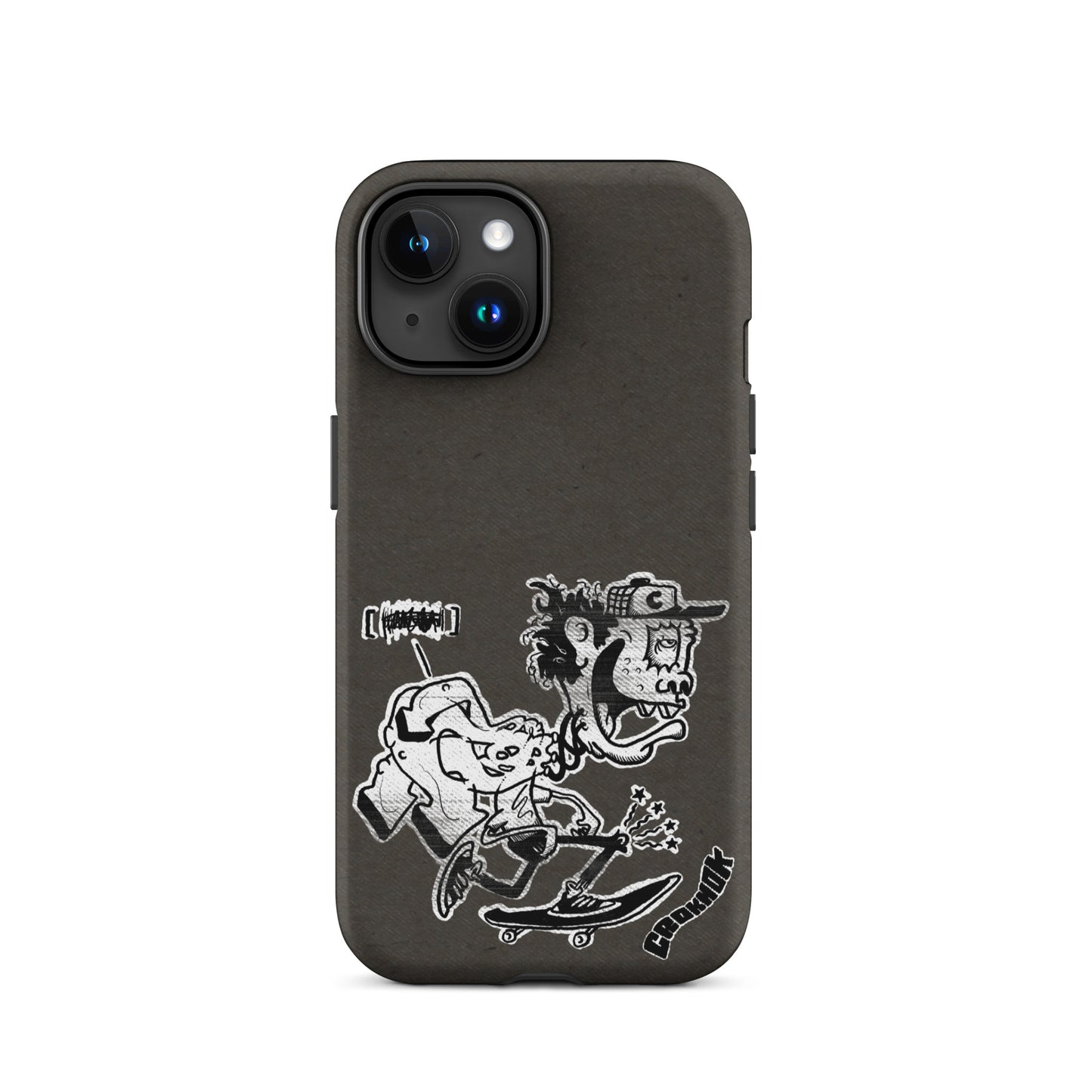 iPhone case - Skateboarding AS0017 Grey