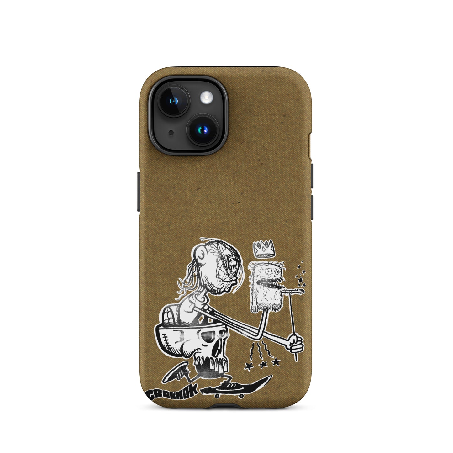 iPhone case - Skateboarding AS0019 Brown
