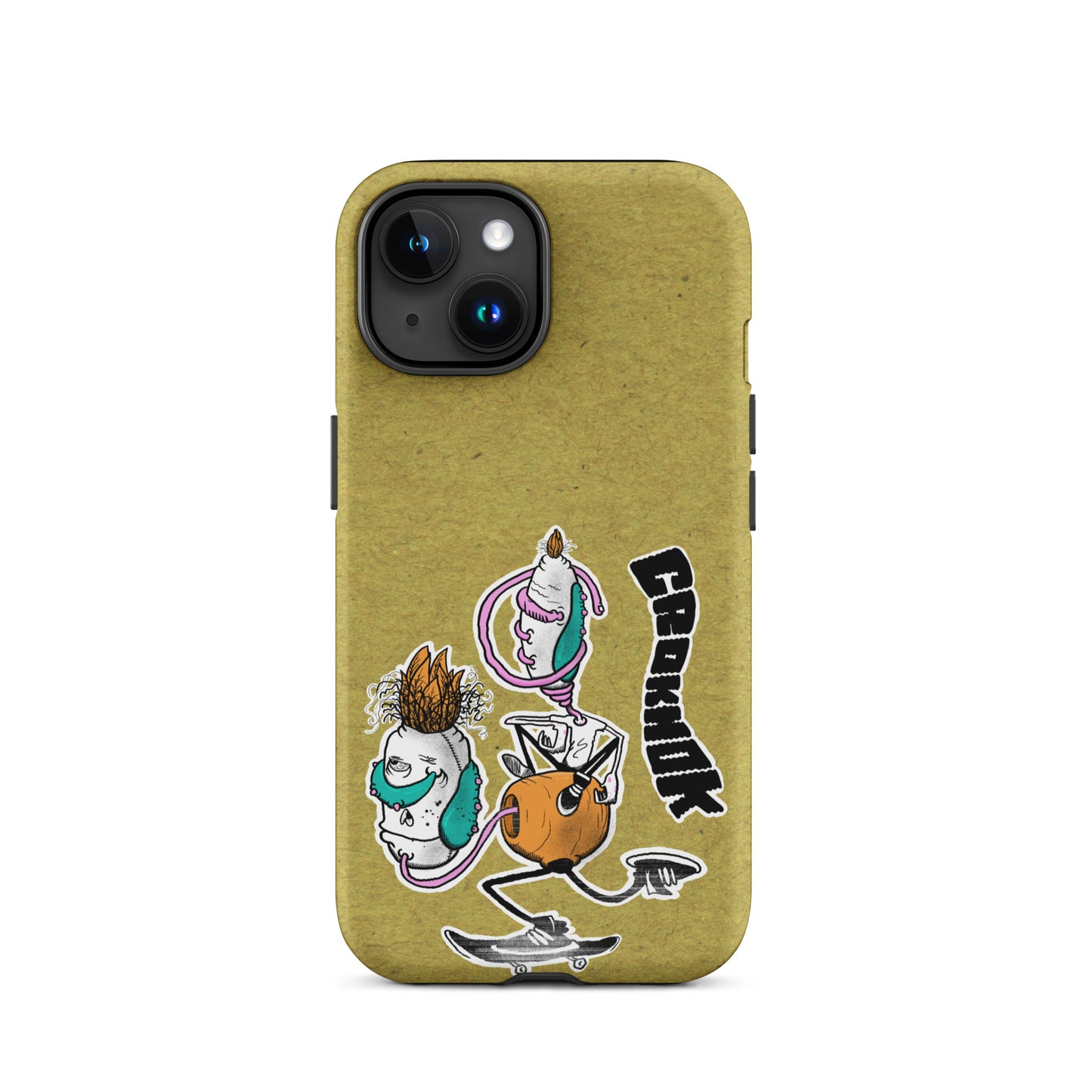 iPhone case - Skateboarding AS0025 Yellow