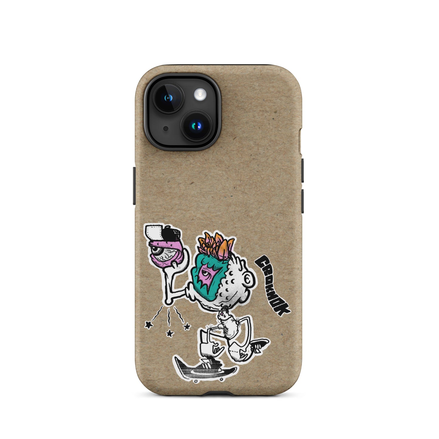 iPhone case - Skateboarding AS0025 Beigh