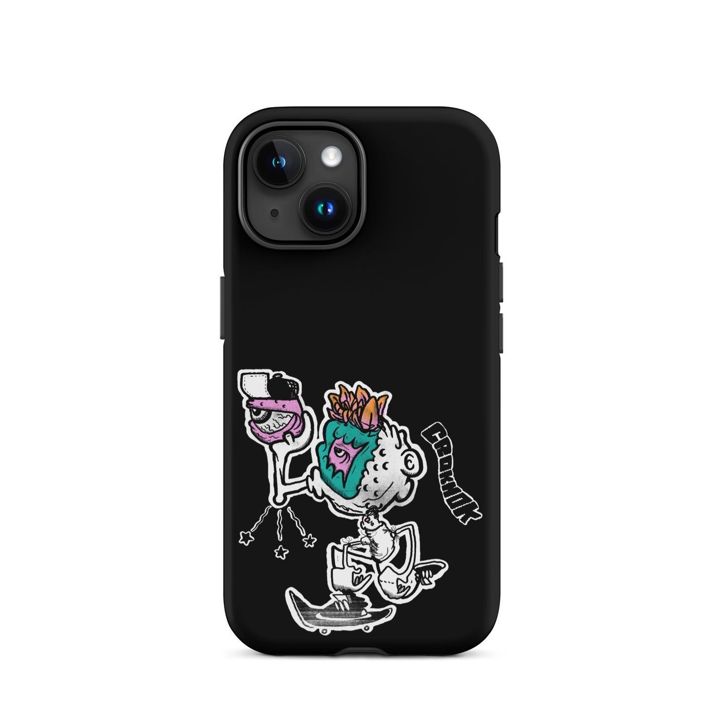 iPhone case - Skateboarding AS0025 Black