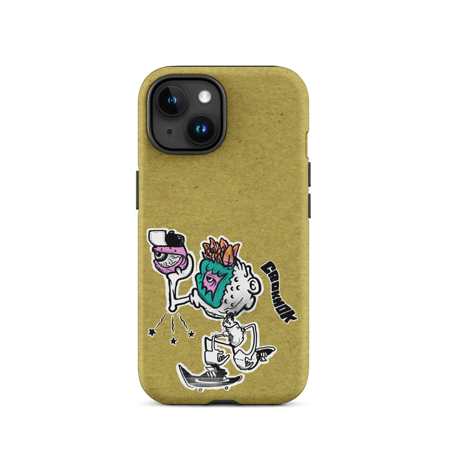 iPhone case - Skateboarding AS0025 Yellow