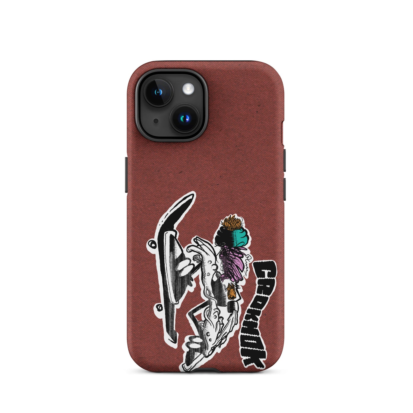 iPhone case - Skateboarding AS0035 Red