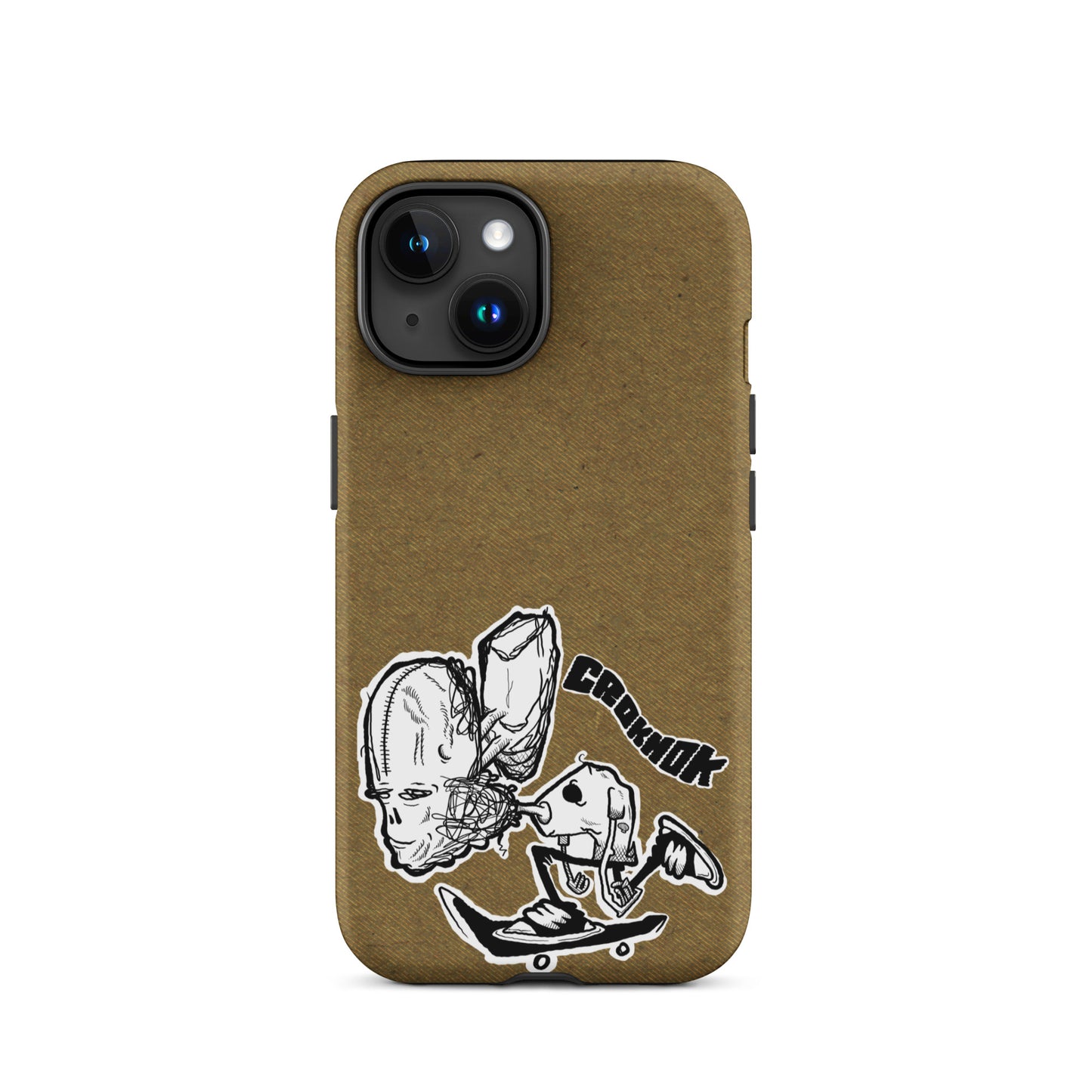 iPhone case - Skateboarding AS0037 Brown
