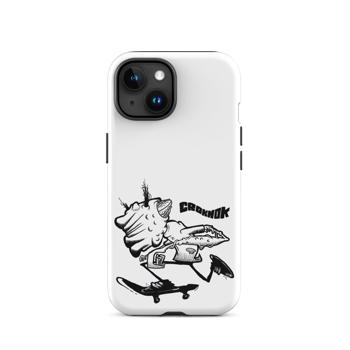 iPhone case - Skateboarding AS0036 White