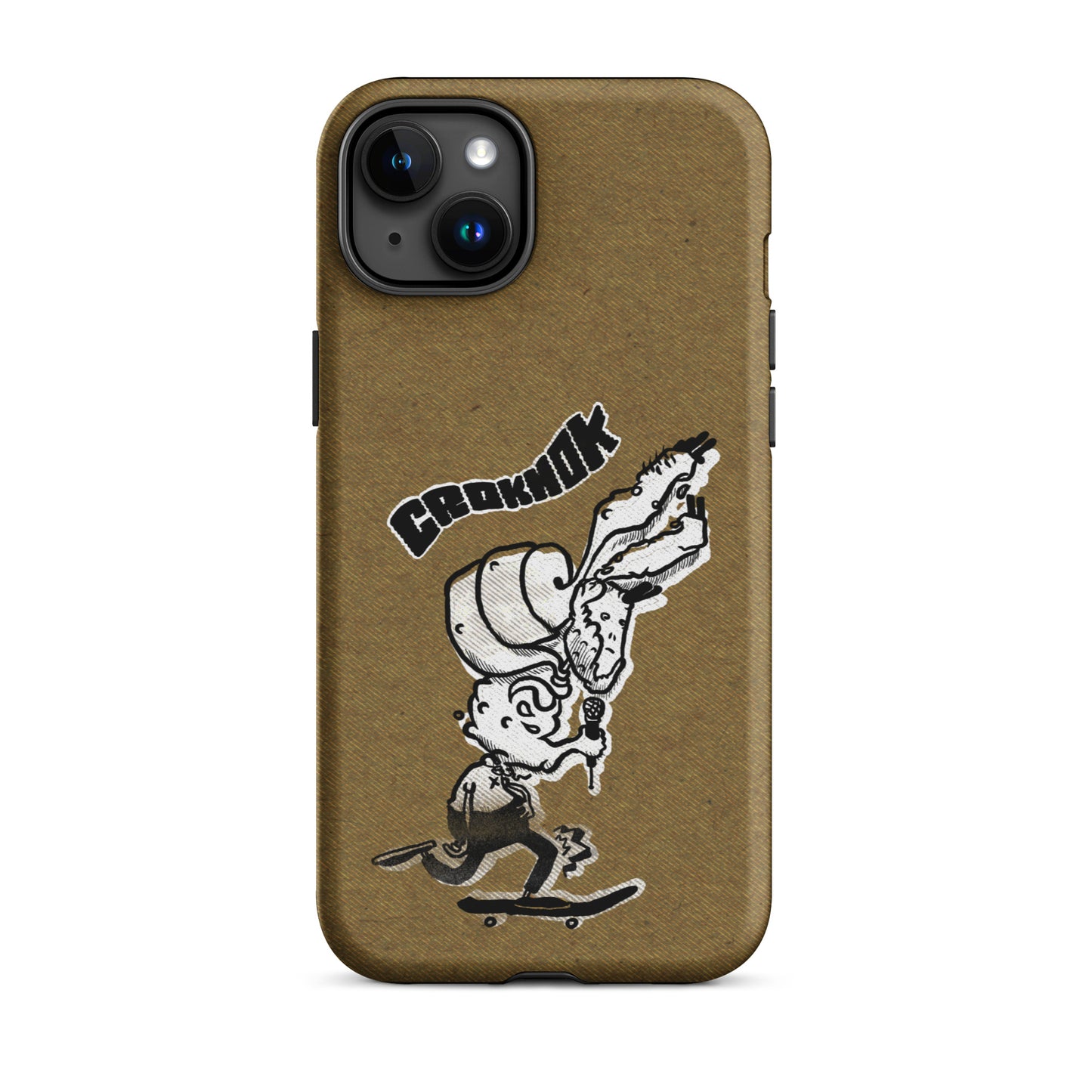 iPhone case - Skateboarding AS0012 Brown
