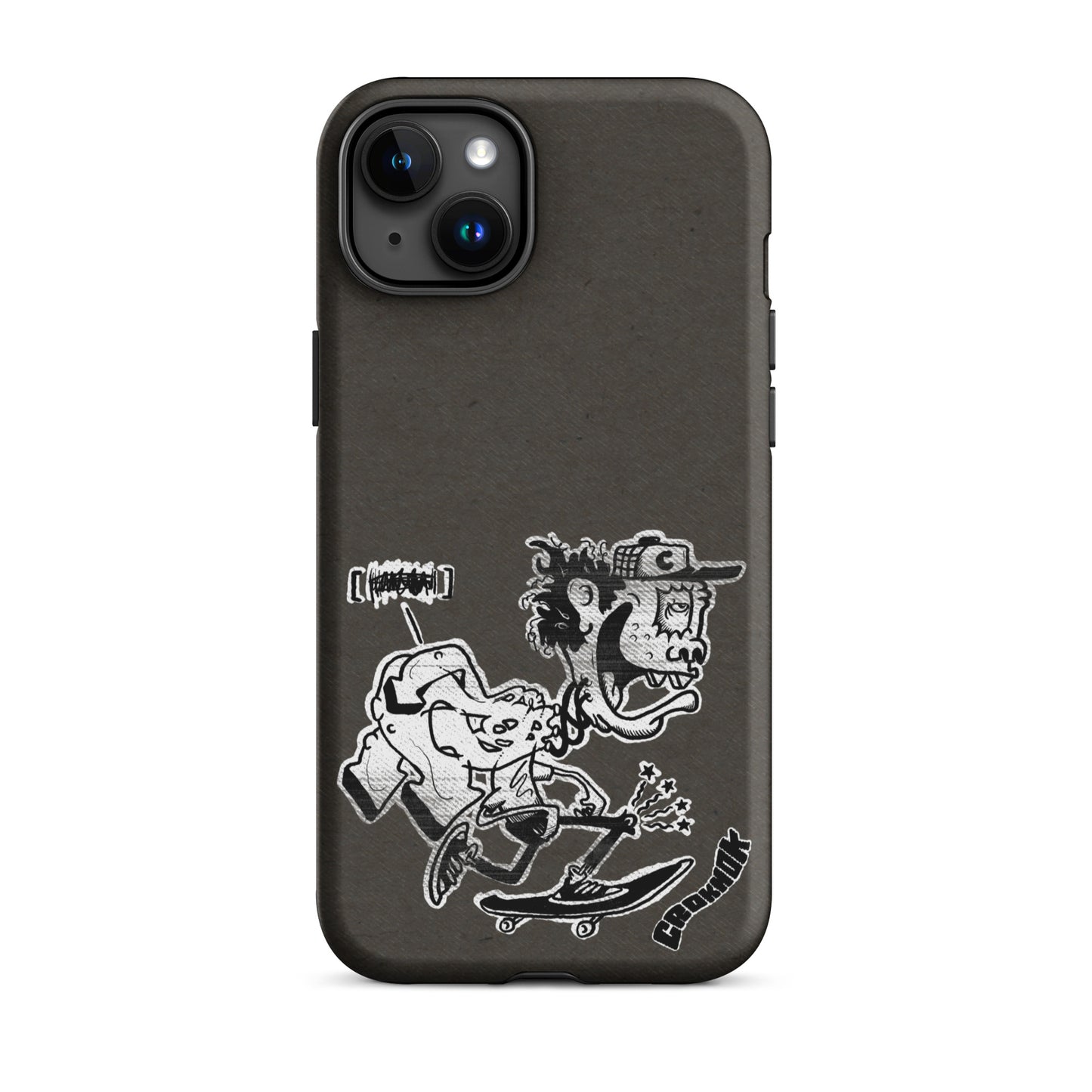 iPhone case - Skateboarding AS0017 Grey