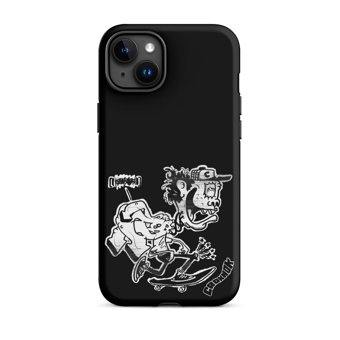 iPhone case - Skateboarding AS0017 Black