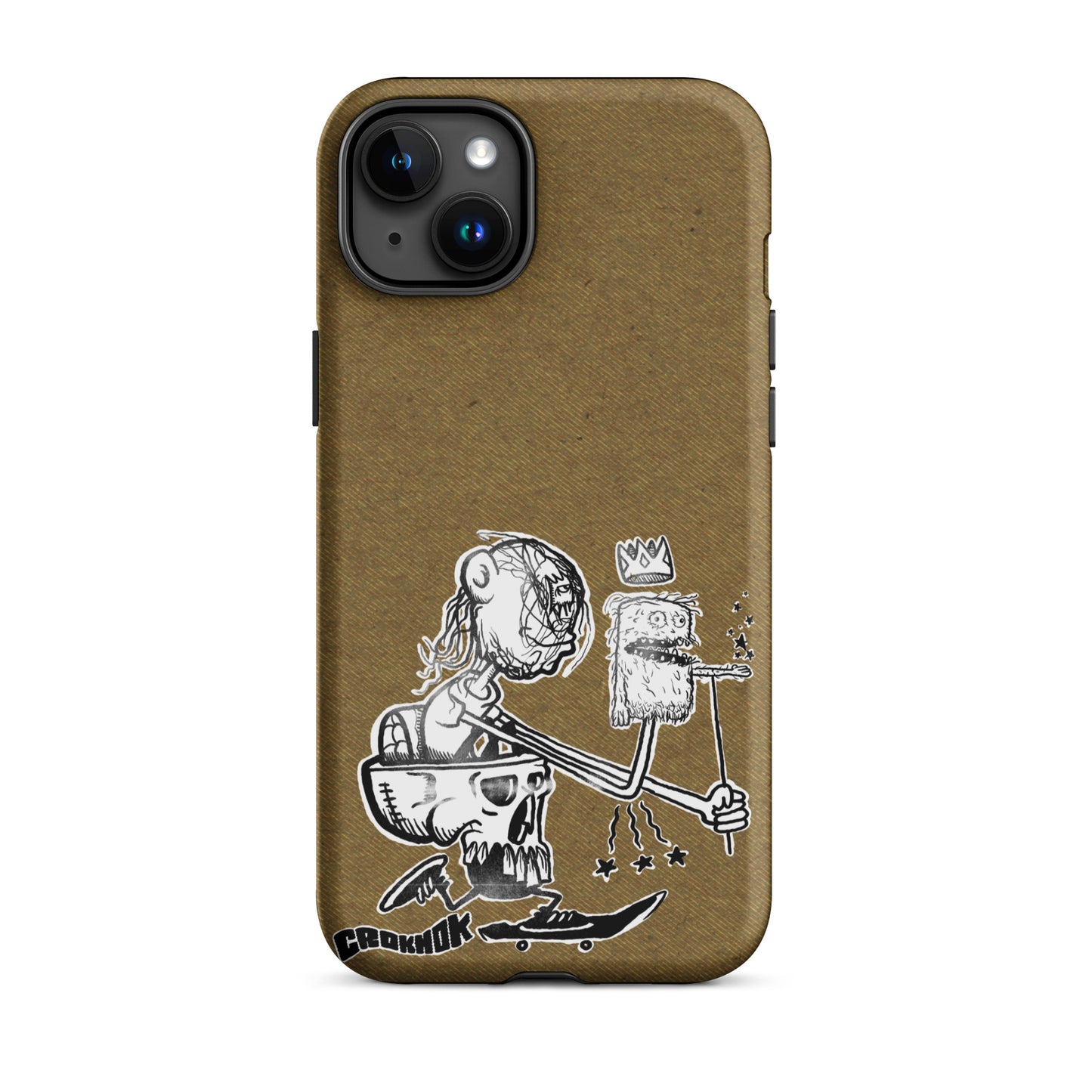 iPhone case - Skateboarding AS0019 Brown