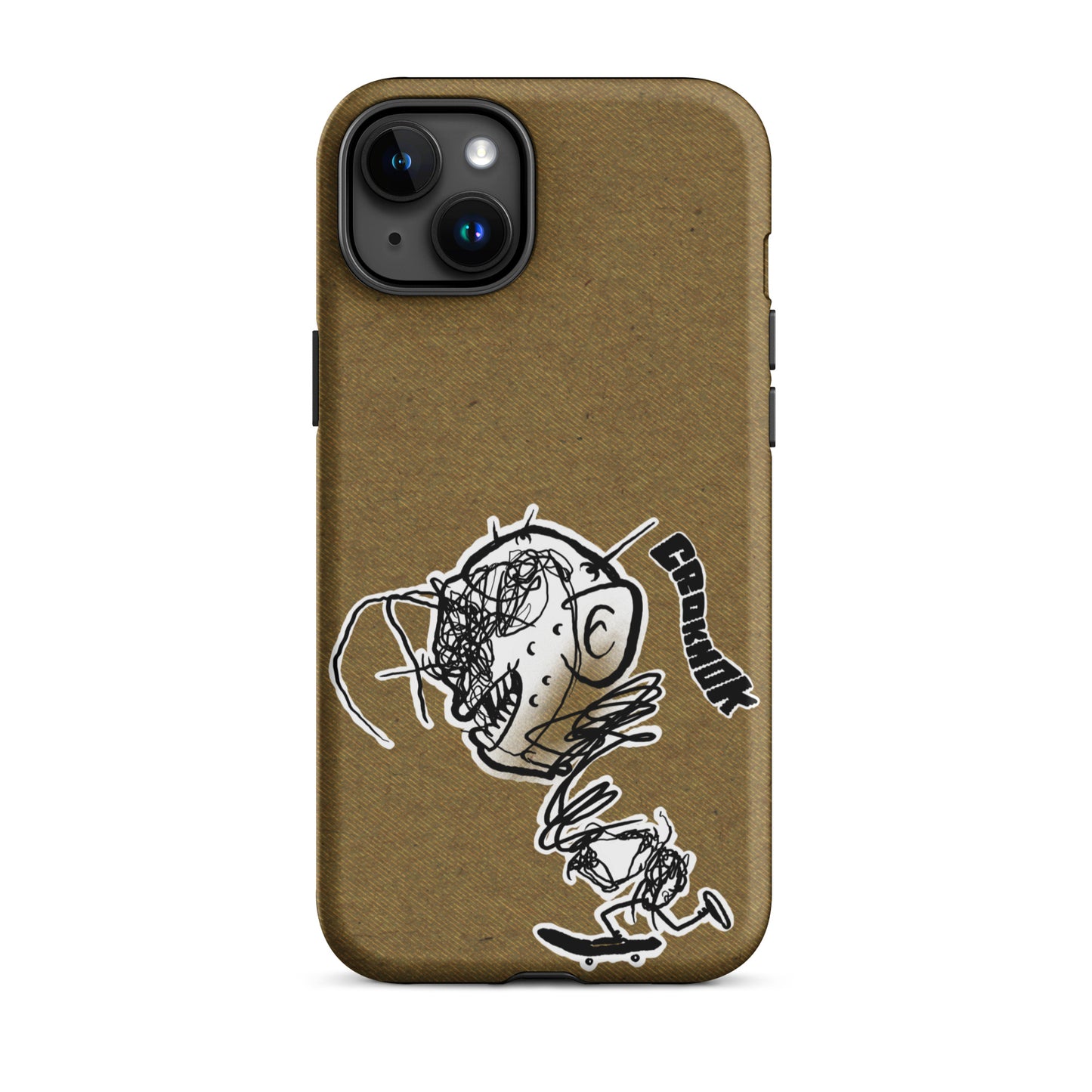 iPhone case - Skateboarding AS0021 Brown