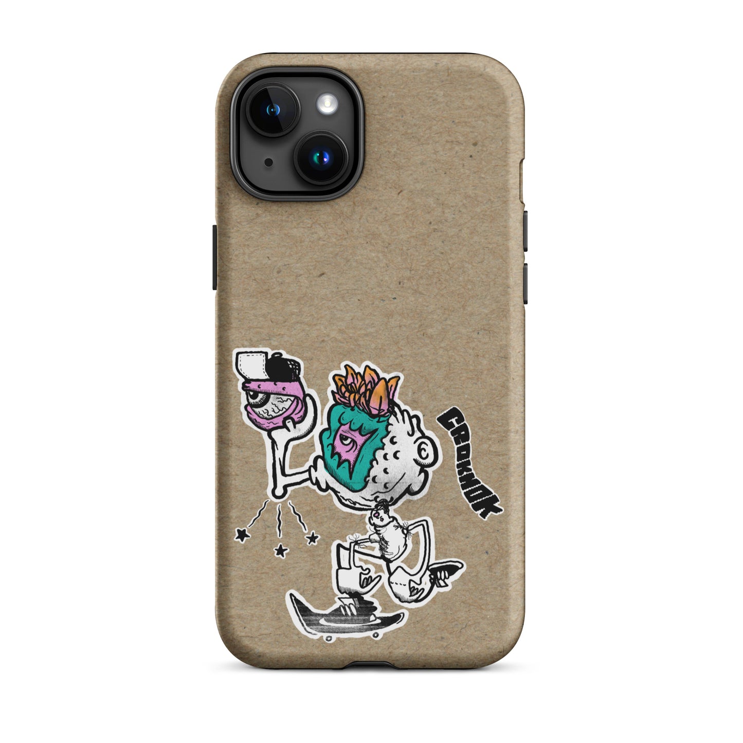 iPhone case - Skateboarding AS0025 Beigh