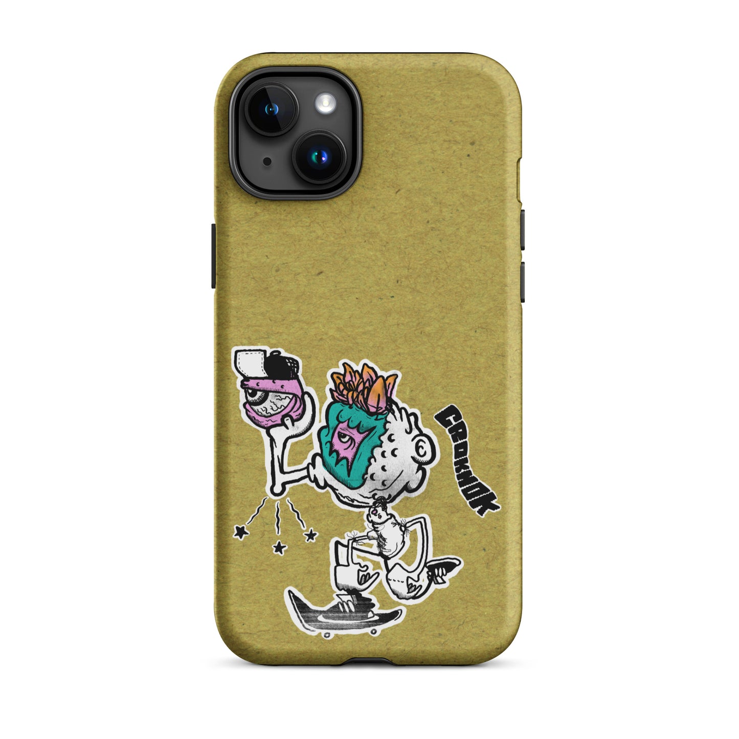 iPhone case - Skateboarding AS0025 Yellow