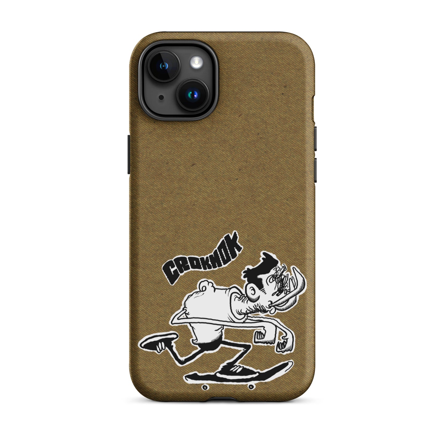 iPhone case - Skateboarding AS0026 Brown