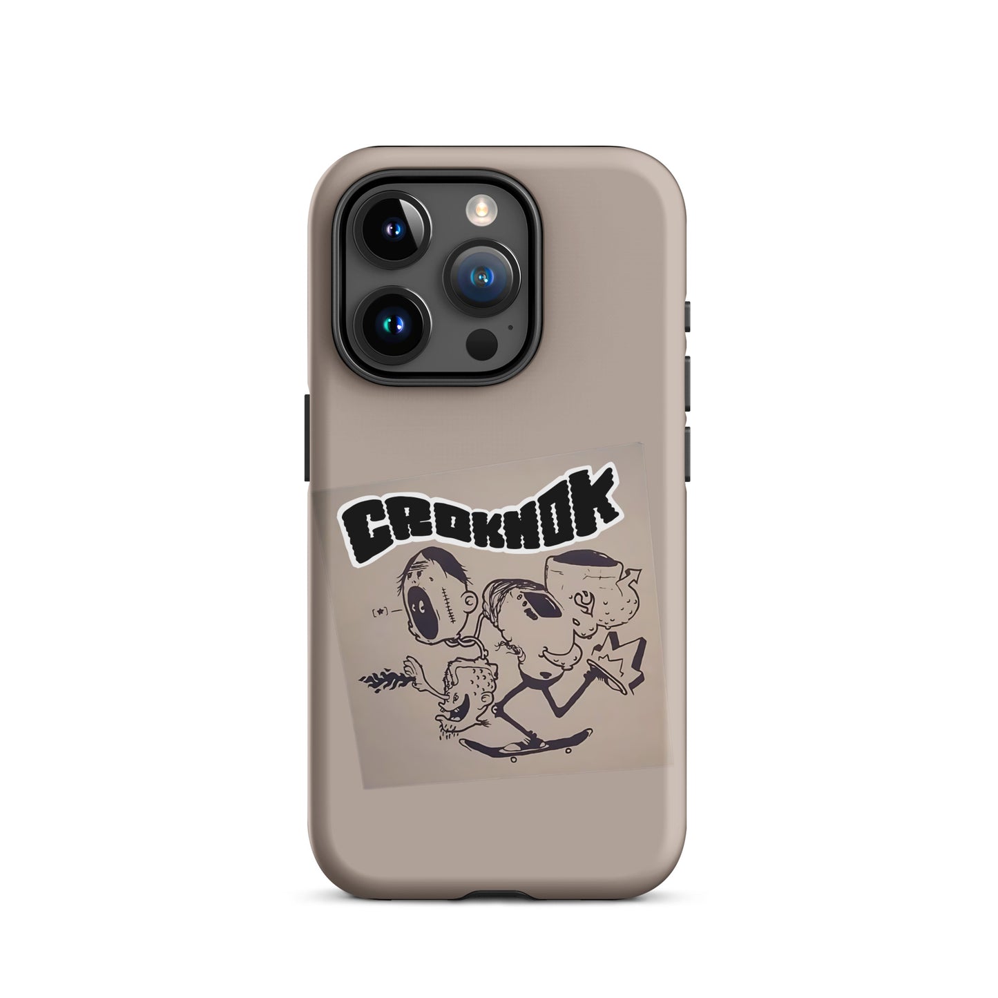 iphone case - croknok skateboarding