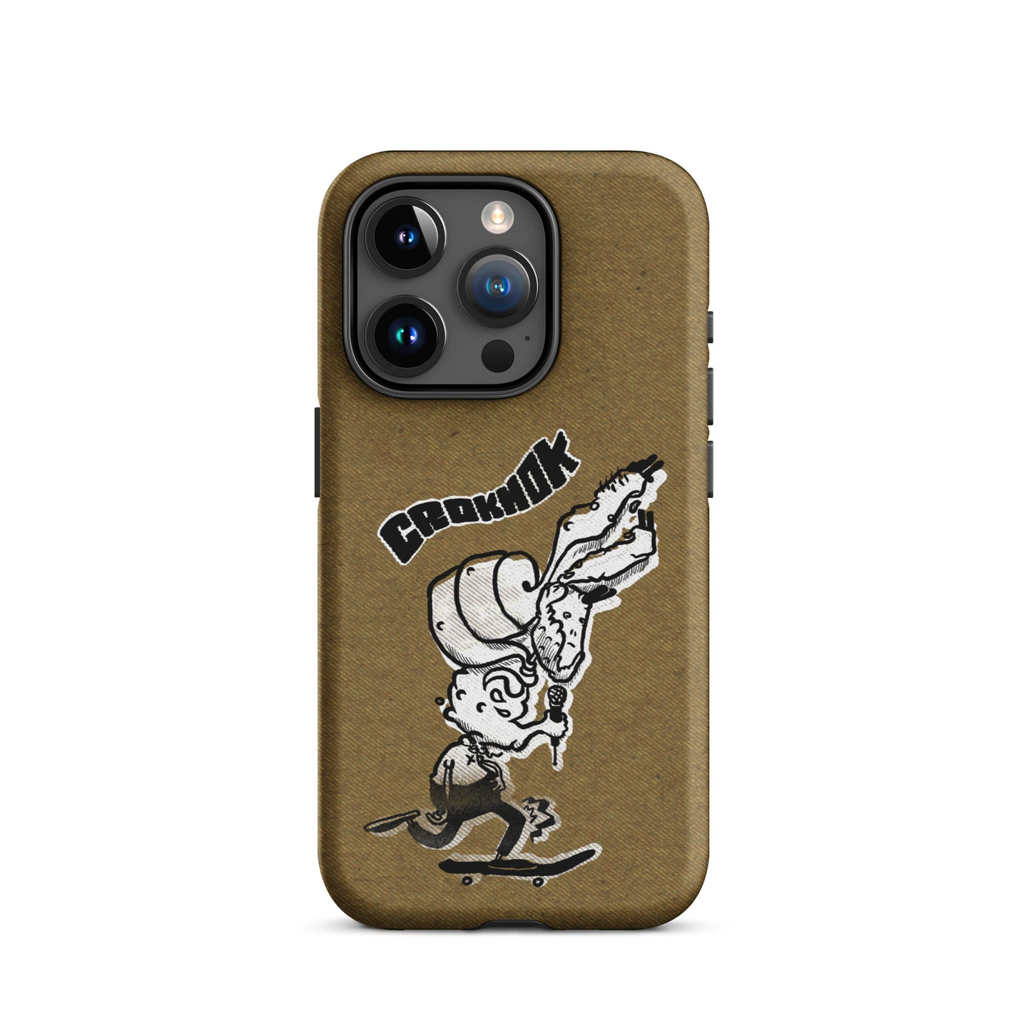 iPhone case - Skateboarding AS0012 Brown