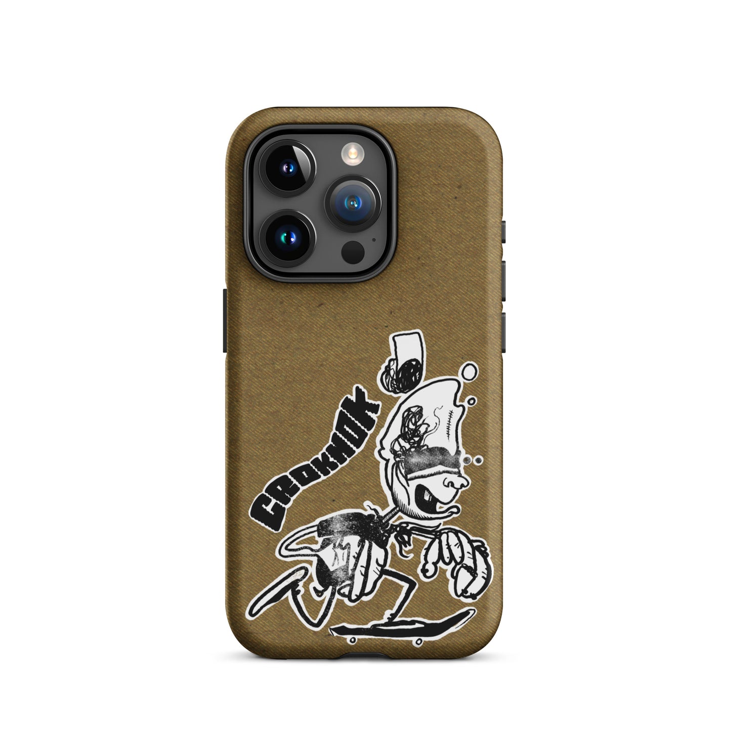 iPhone case - Skateboarding AS0016 Brown