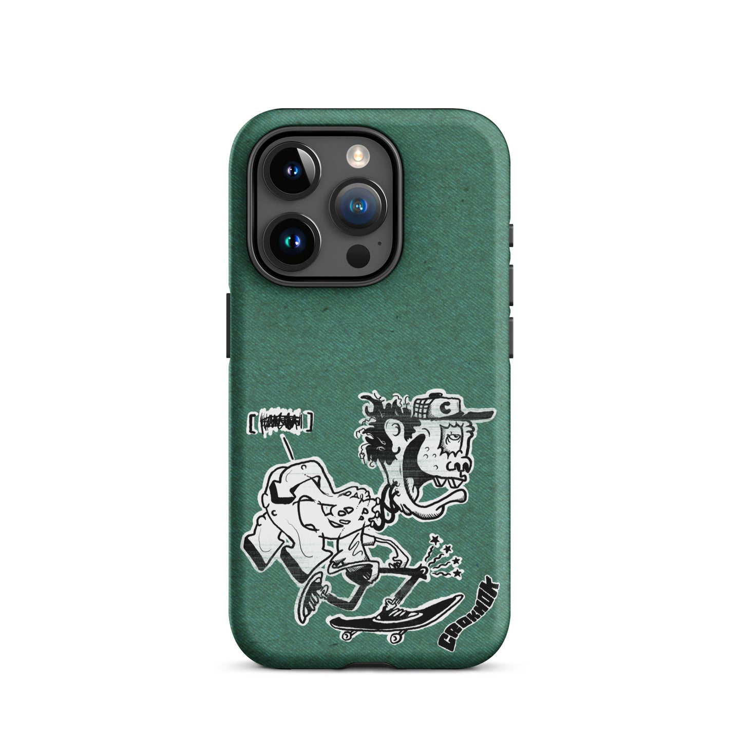 iPhone case - Skateboarding AS0017 Green
