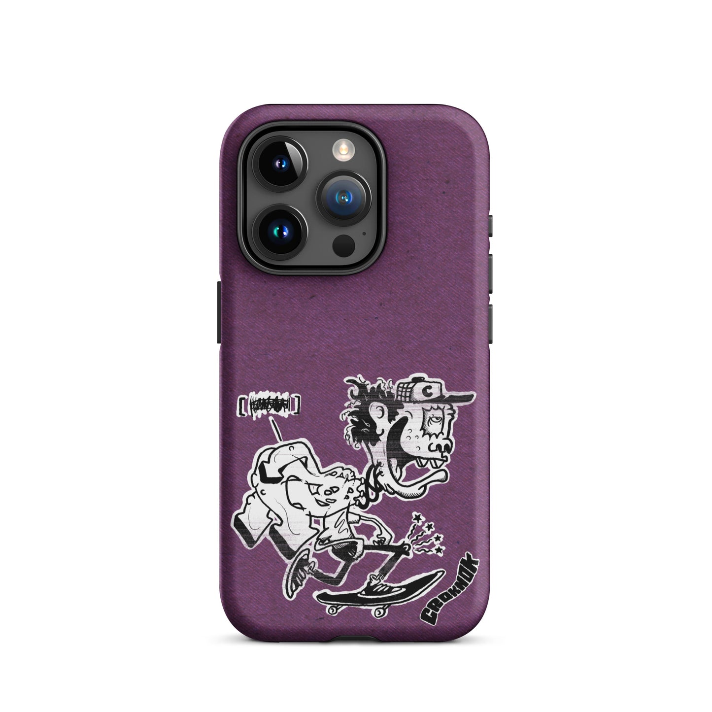 iPhone case - Skateboarding AS0017 Purple
