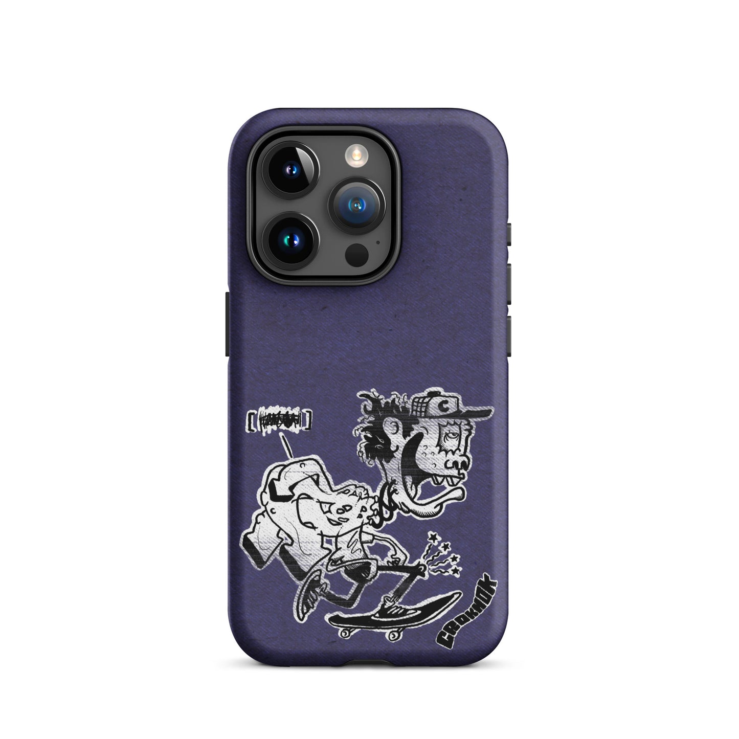 iPhone case - Skateboarding AS0017 Blue
