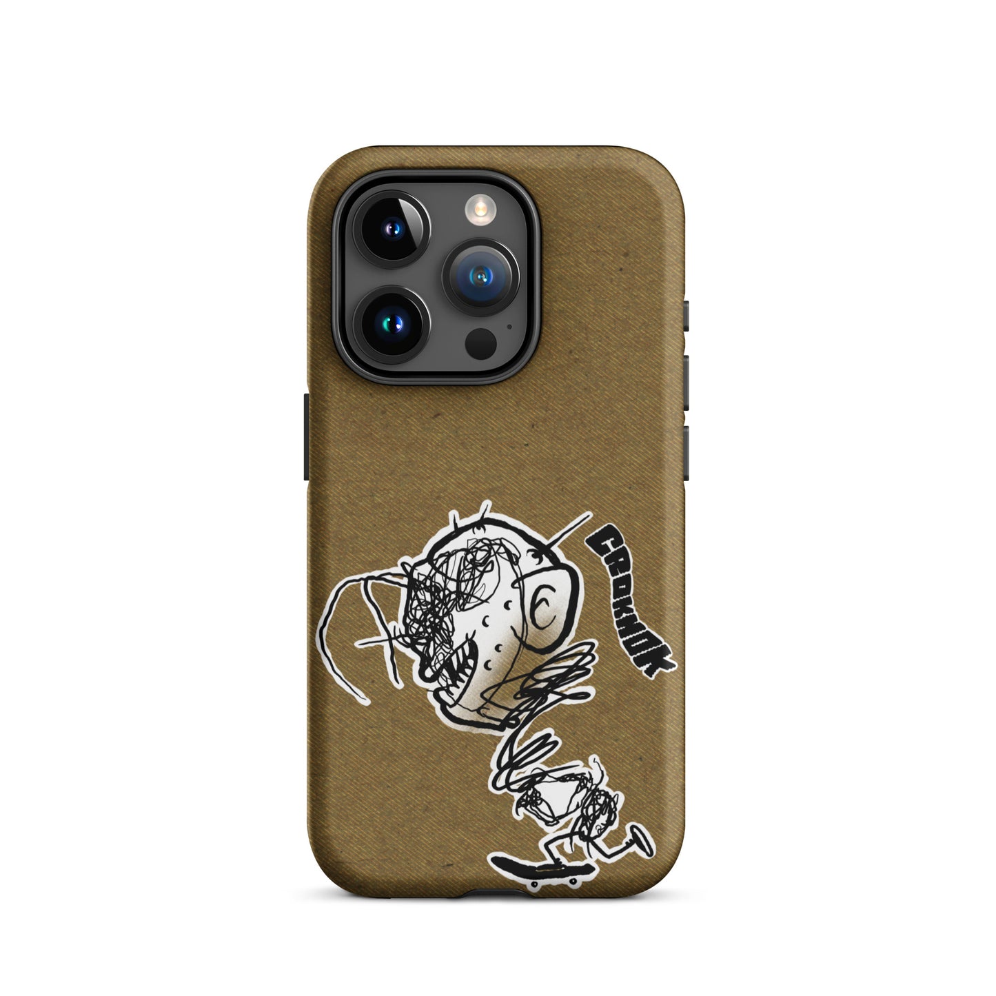 iPhone case - Skateboarding AS0021 Brown