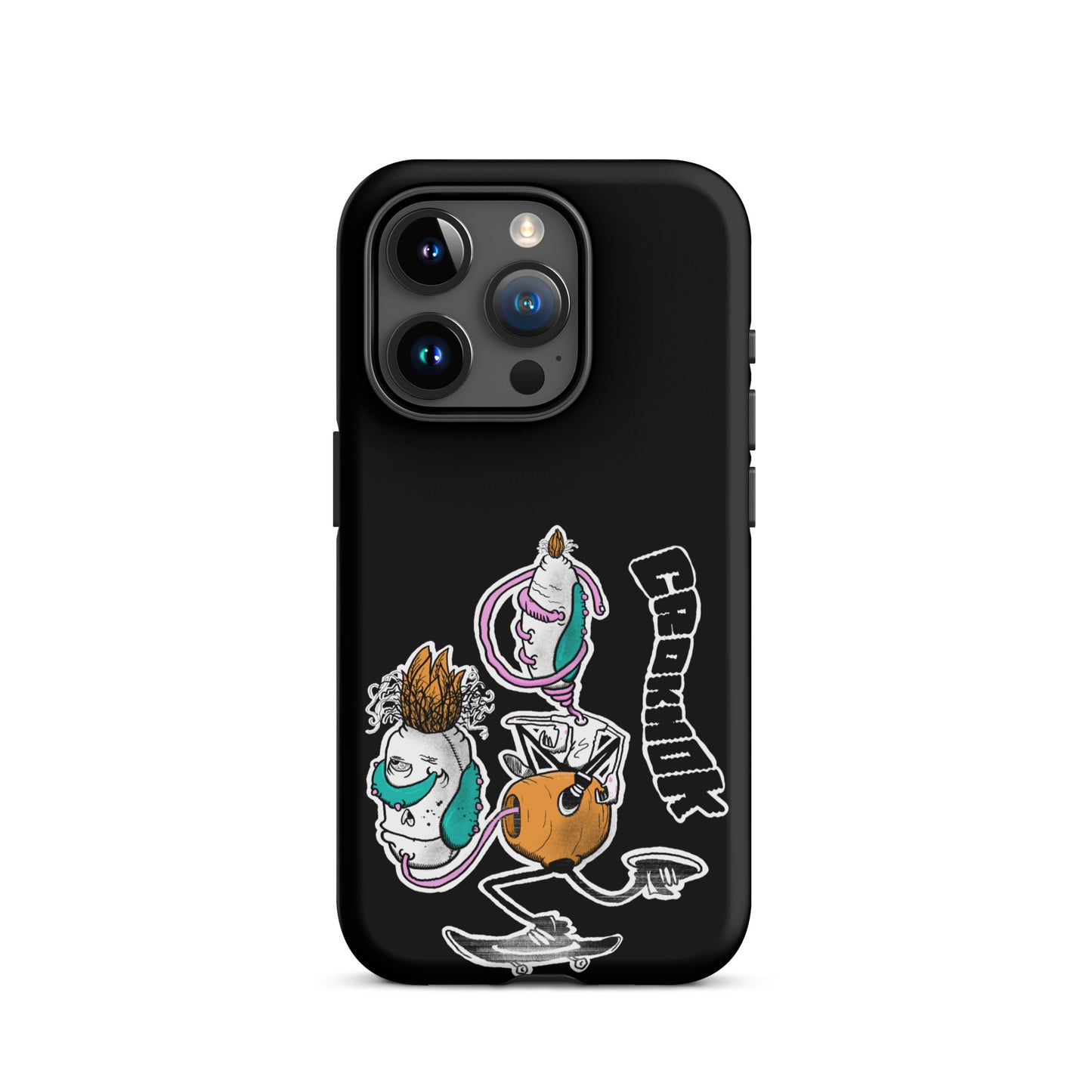 iPhone case - Skateboarding AS0025 Black