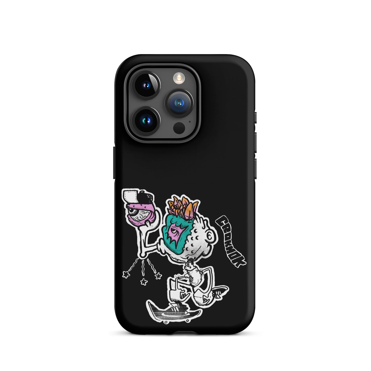 iPhone case - Skateboarding AS0025 Black